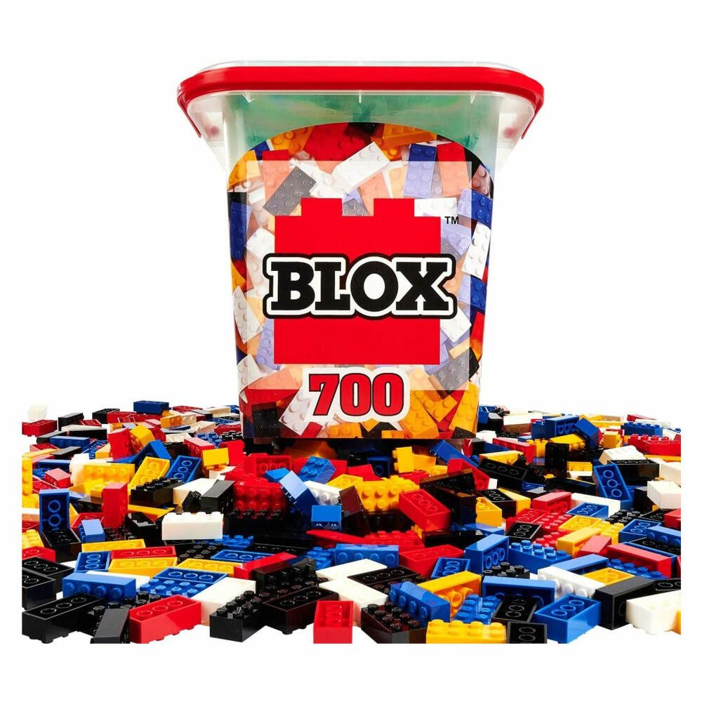 PPD Blox Eimer 700 8er Steine Bunt Spielbausteine