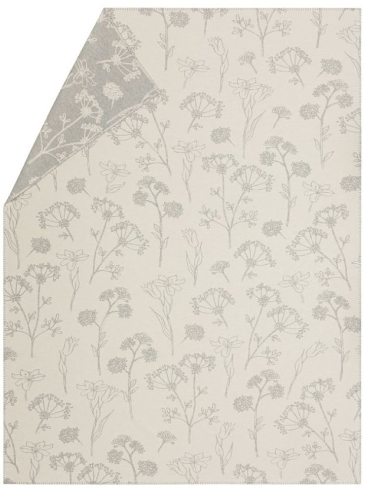 Wohndecke Jade 'floral' 150 x 200 cm