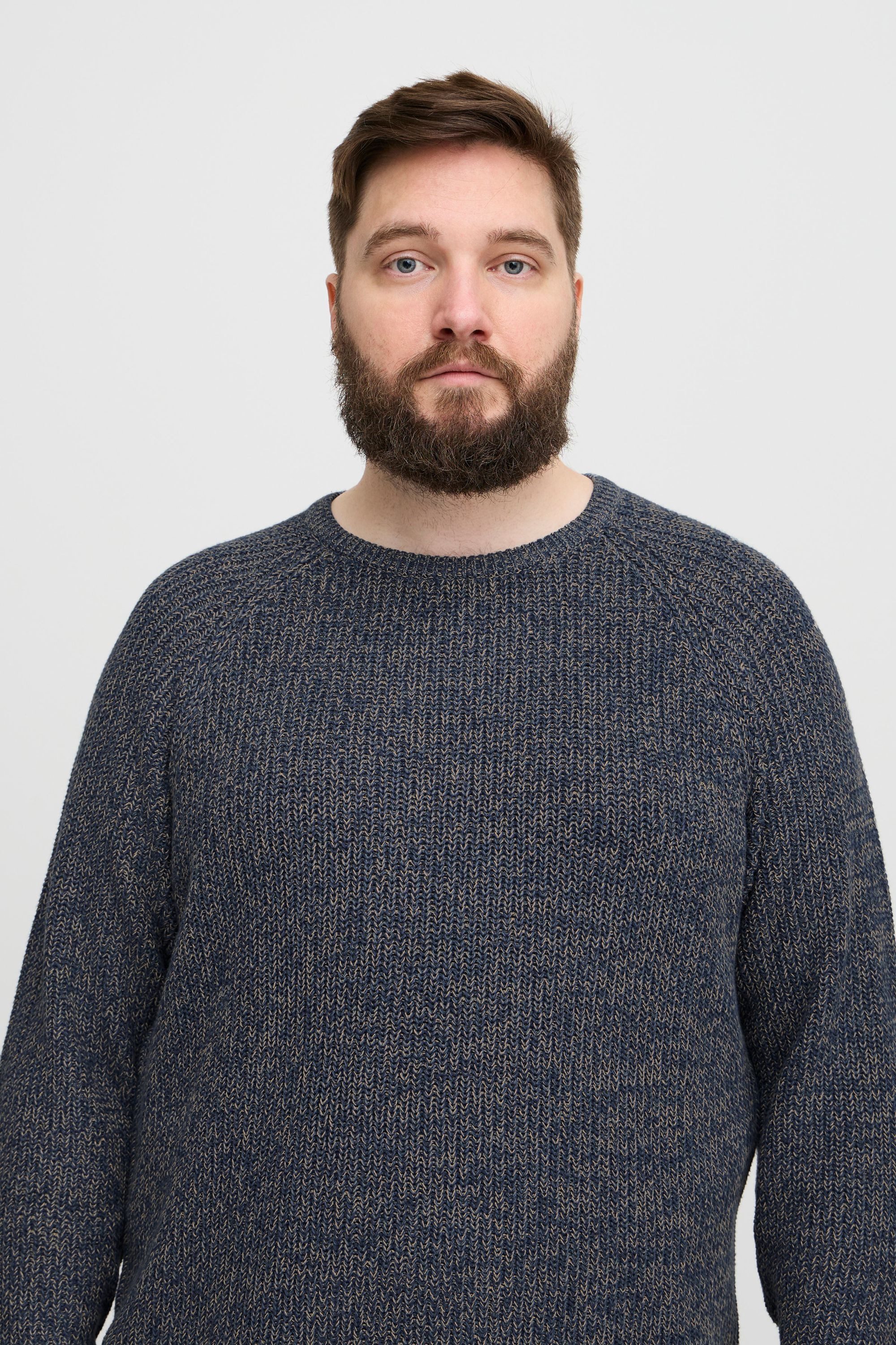 Blend Strickpullover BHBPullover Klassischer Grobstrickpullover