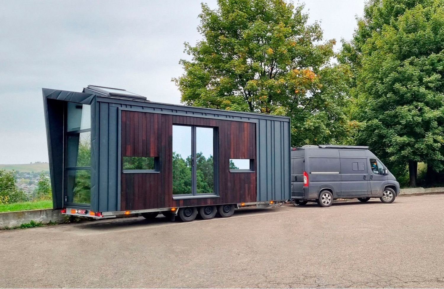 TinyHouse Company Hauszelt Container Haus, Modulhaus, Minihaus, 16.72 m2 - Modell 0