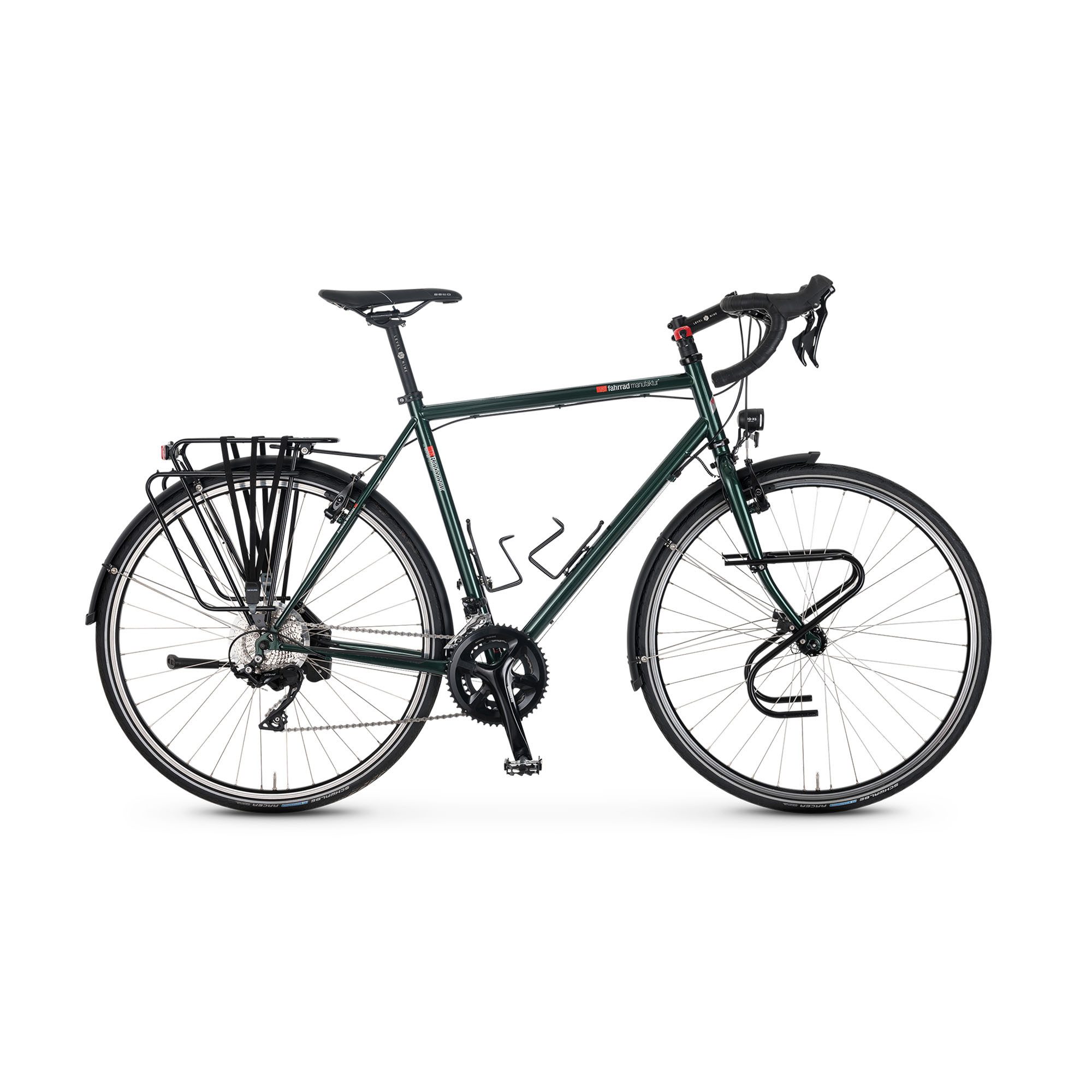 vsf fahrradmanufaktur Cityrad TX-Randonneur Shimano 105 22-Gang / V-Brake, 22 Gang Shimano 105 RD-R7000, 11-fach Schaltwerk, Kettenschaltung