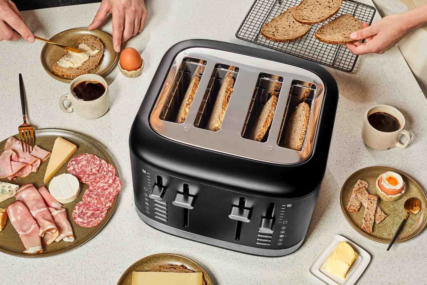 KitchenAid Toaster KitchenAid 4-Scheiben Toaster 5KMT4109