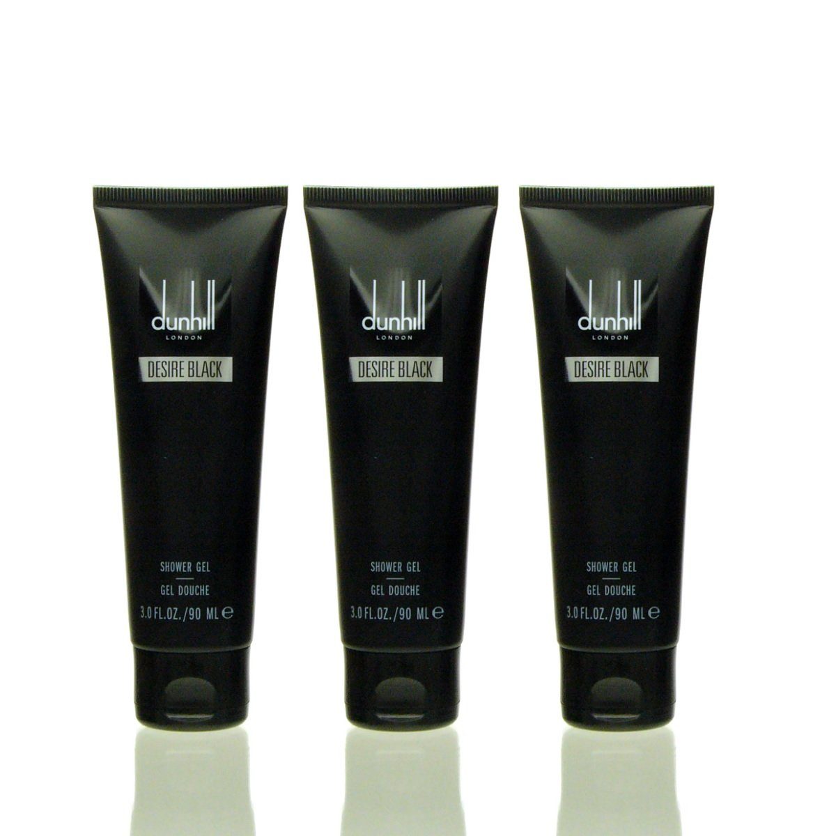 Dunhill Duschpflege 3x Dunhill London Desire Black Shower Gel 90 ml = 270 ml