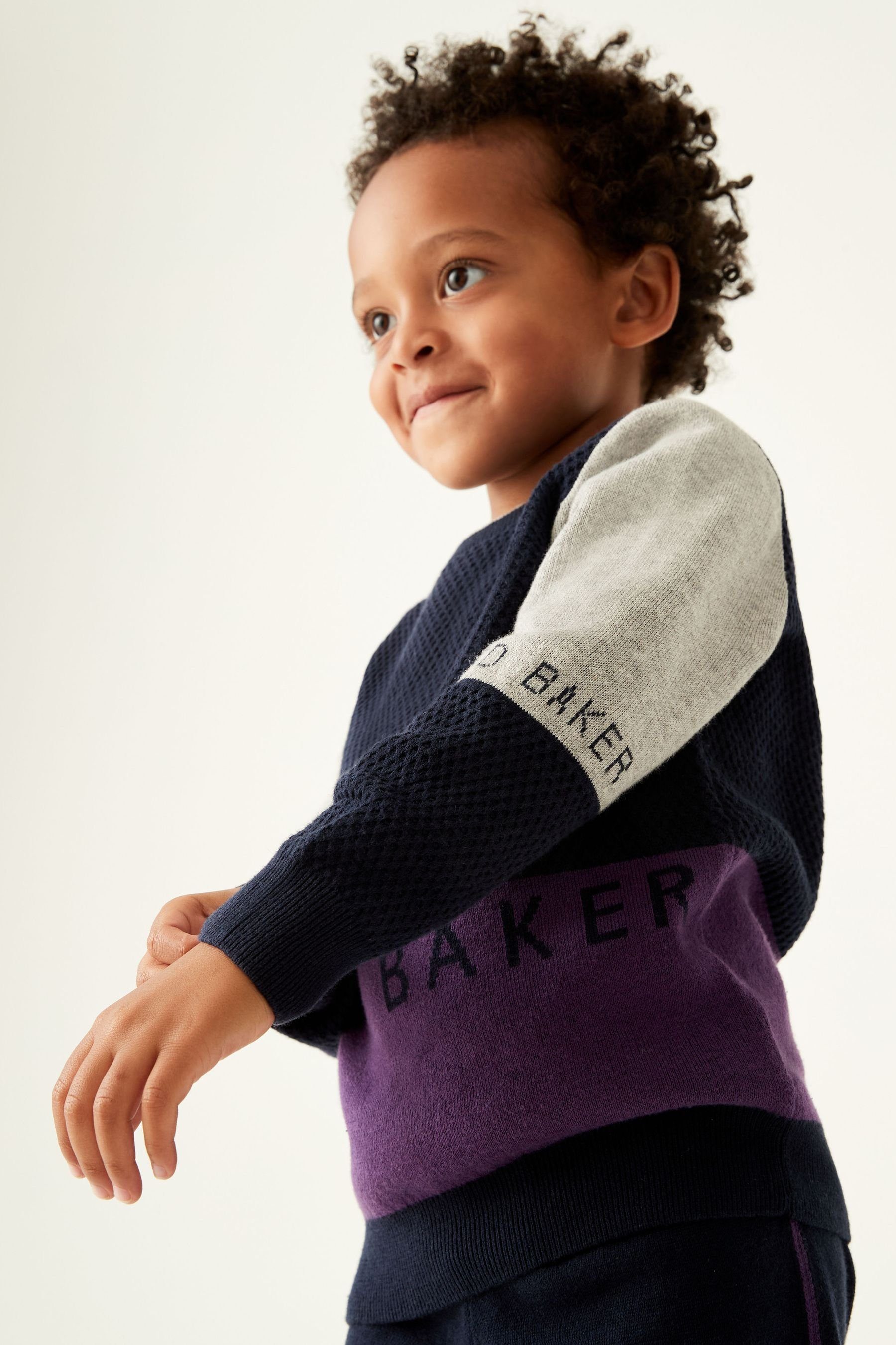 Baker by Ted Baker Baker Jogginghose Baker und Ted by Sweatanzug Strickpullover (2-tlg)