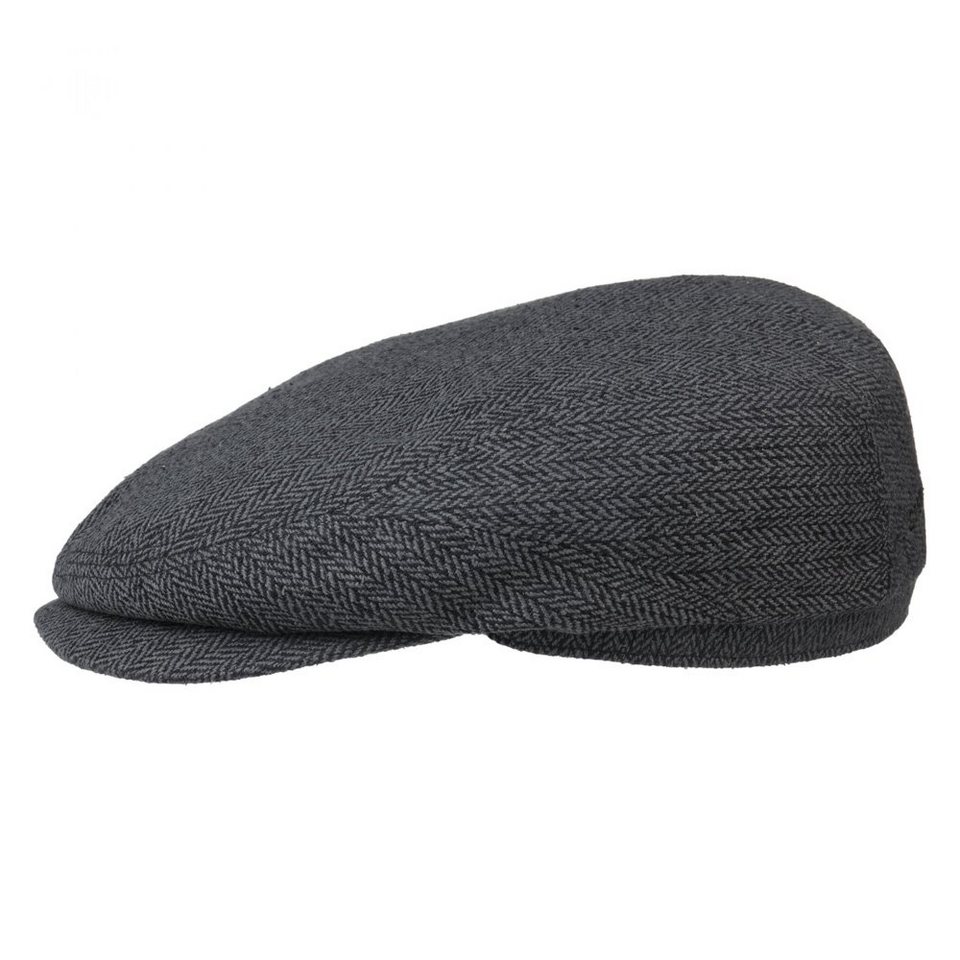 Stetson Flat Cap (1-St) Seidenmütze mit Schirm, Made in the EU, Sommercap  aus dem Hause Stetson