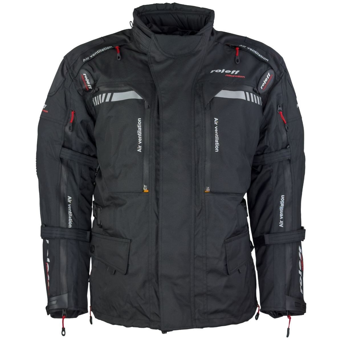 roleff Motorradjacke RO1120 Endurojacke - Robuste Offroad-Jacke mit Protektoren & Belüftung auch in großen Größen, in verschiedenen Farben erhältlich