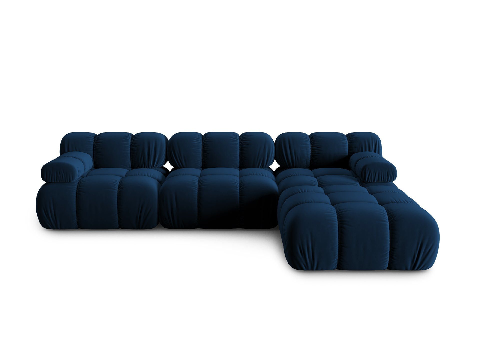 Micadoni Sofa Bellis, modular 4-Sitzer mit flachem Modul