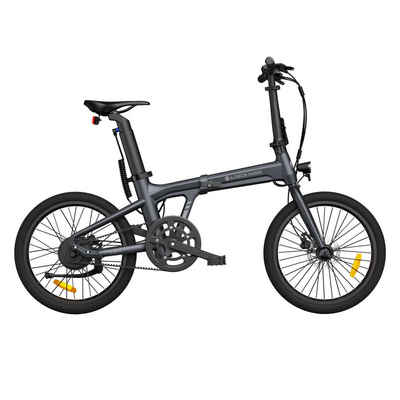 ADO E-Bike Air 20 Faltbares E-Fahrrad Revolution, Ultraleichtgewicht 17,5 KG, 1 Gang, Heckmotor, ebike Damen/Herren,Lampe