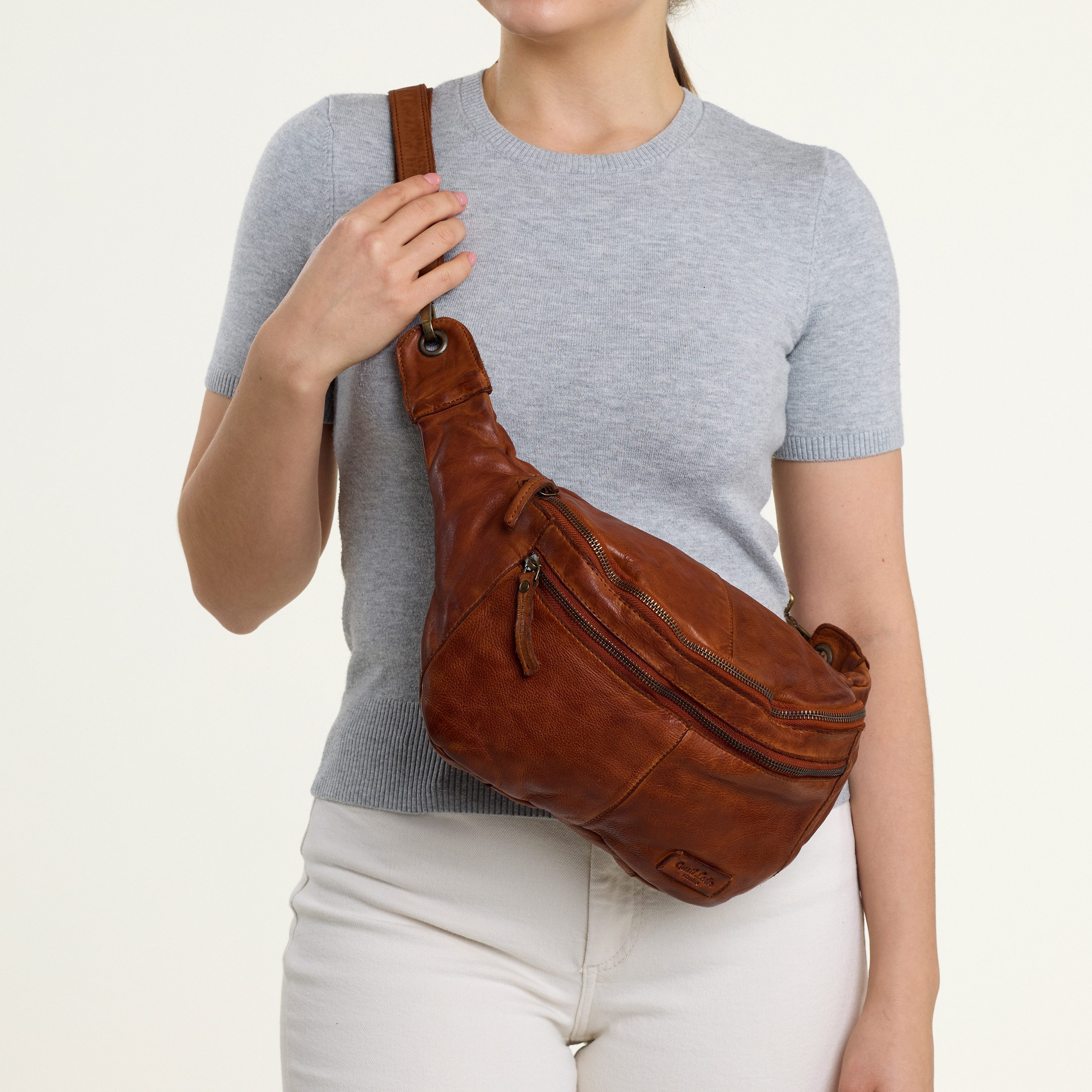 Gusti Leder Gürteltasche Gusti Leder Bauchtasche Freya (1-tlg)