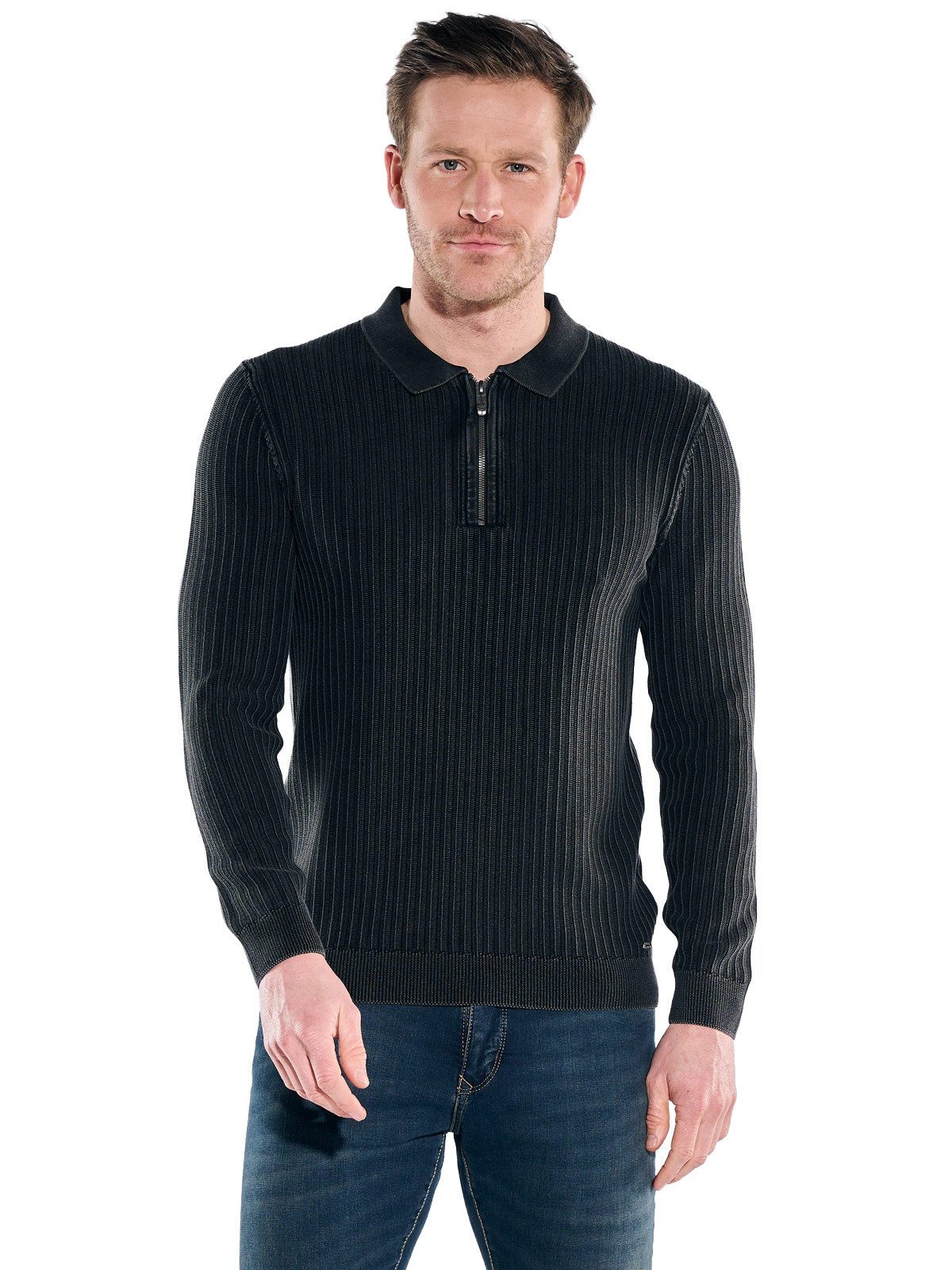 Engbers Strickpullover Herren Pullover, Anthrazit