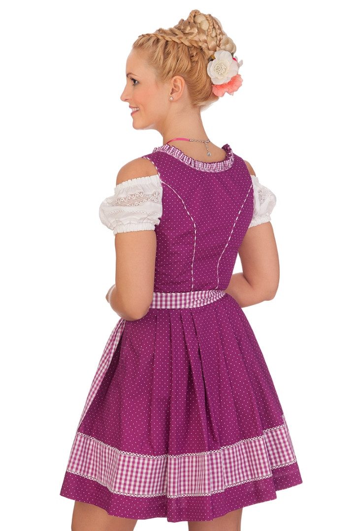 MarJo Dirndl Mini Dirndl 2tlg. - ELICIA II - beere