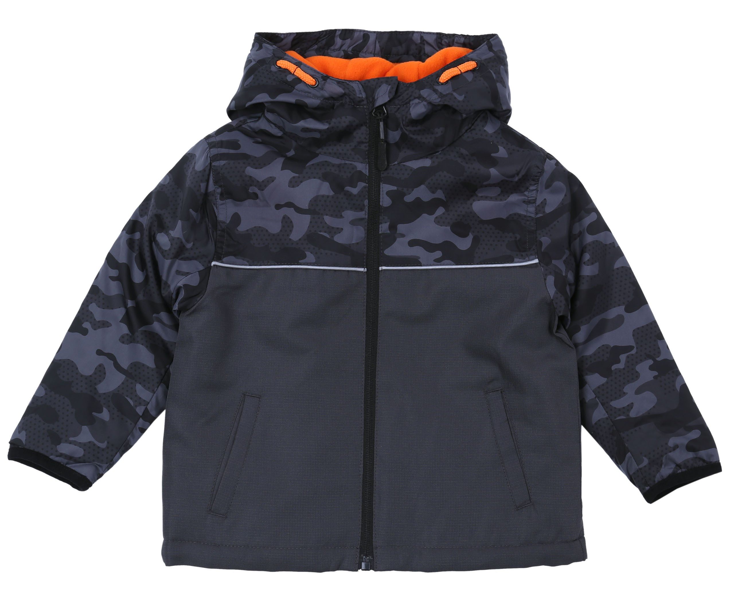 Sarcia.eu Sakko mit Kapuze Graue Militärjacke 4-5 Jahre