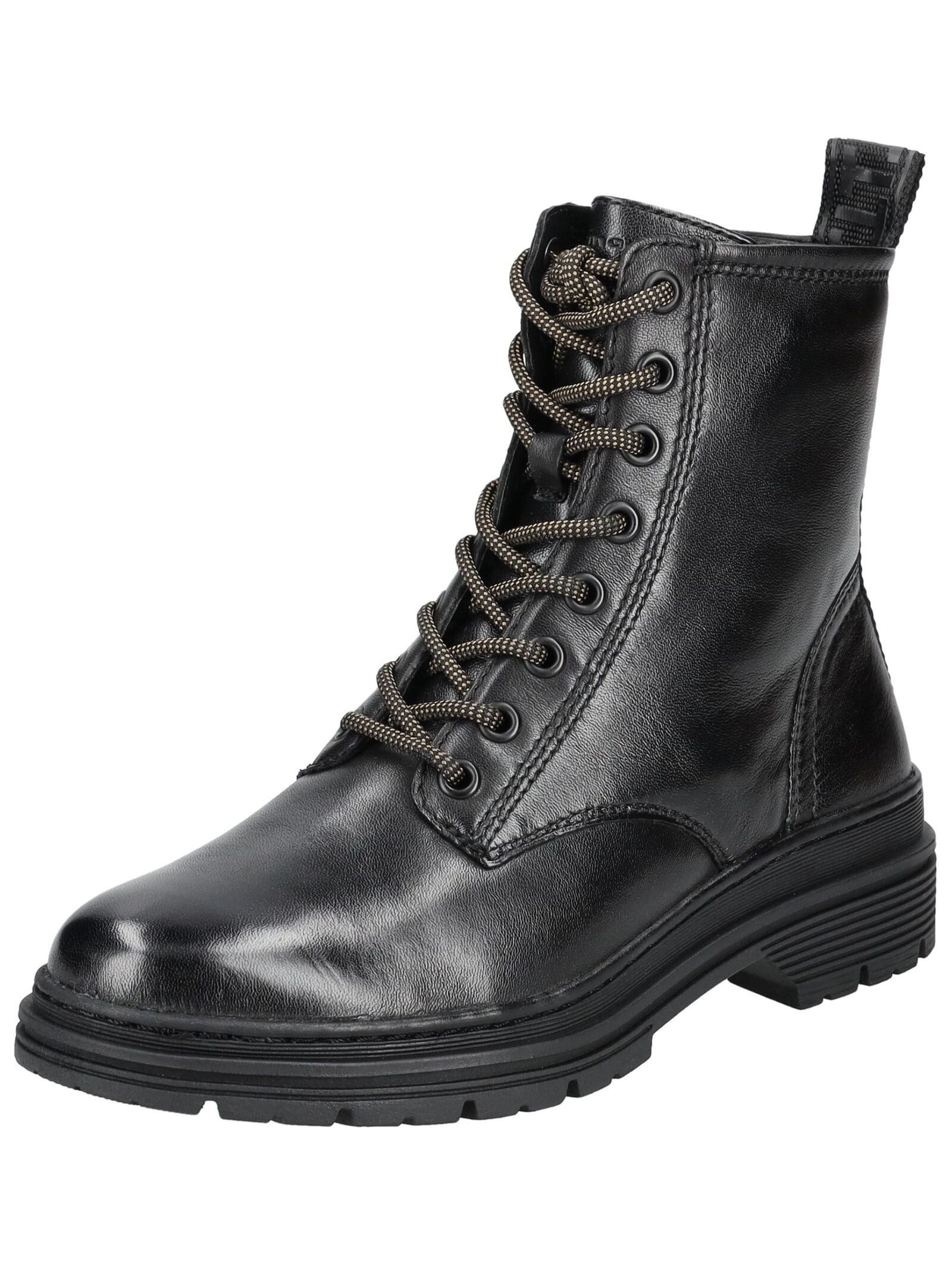 Tamaris Tamaris Stiefelette Leder/Textil Schnürstiefelette