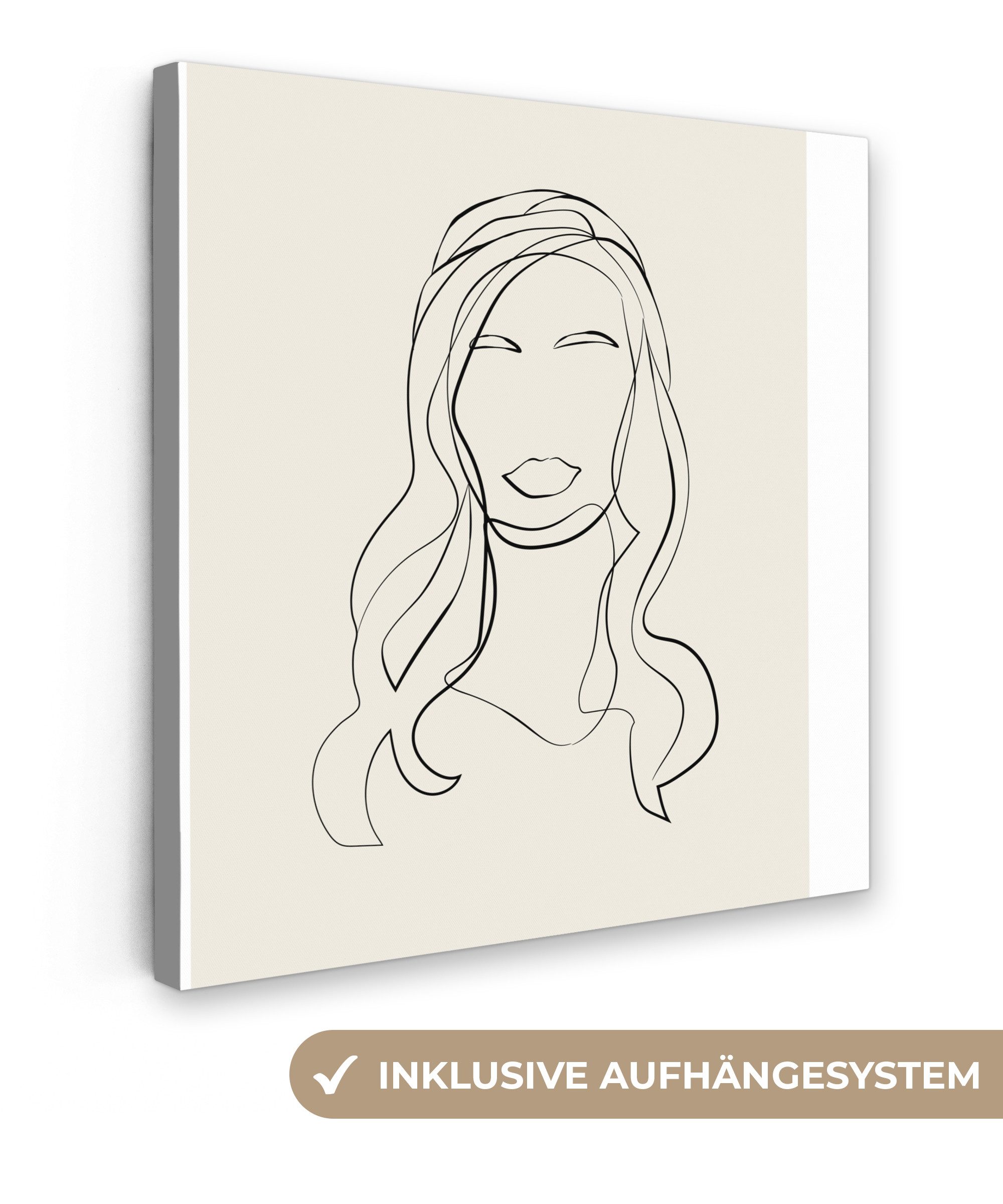 OneMillionCanvasses® Leinwandbild Frauen - Zitate - günstig online kaufen