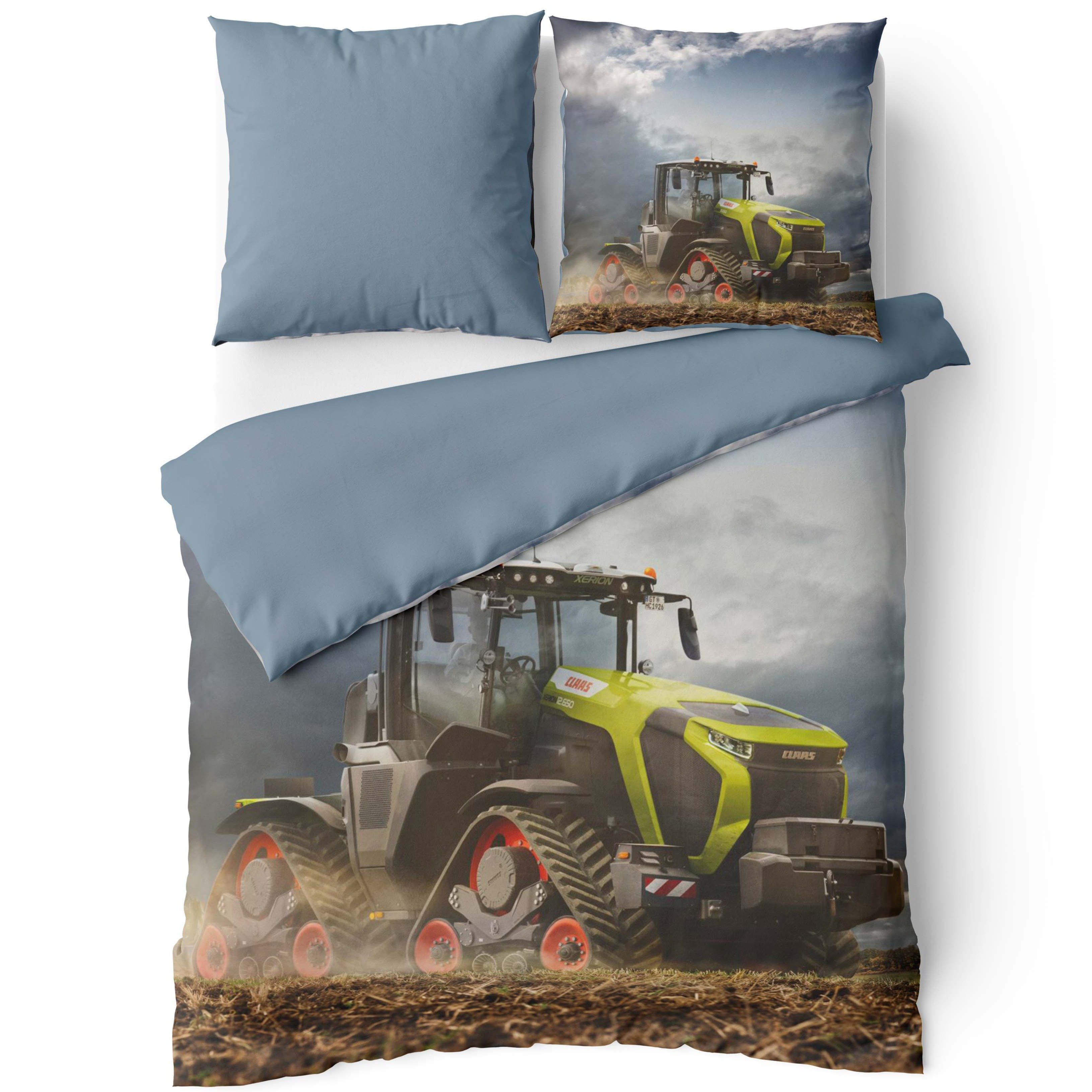 LINKHOFF Jugendbettwäsche Claas Kinderbettwäsche XERION TERRA TRAC 135x200 günstig online kaufen