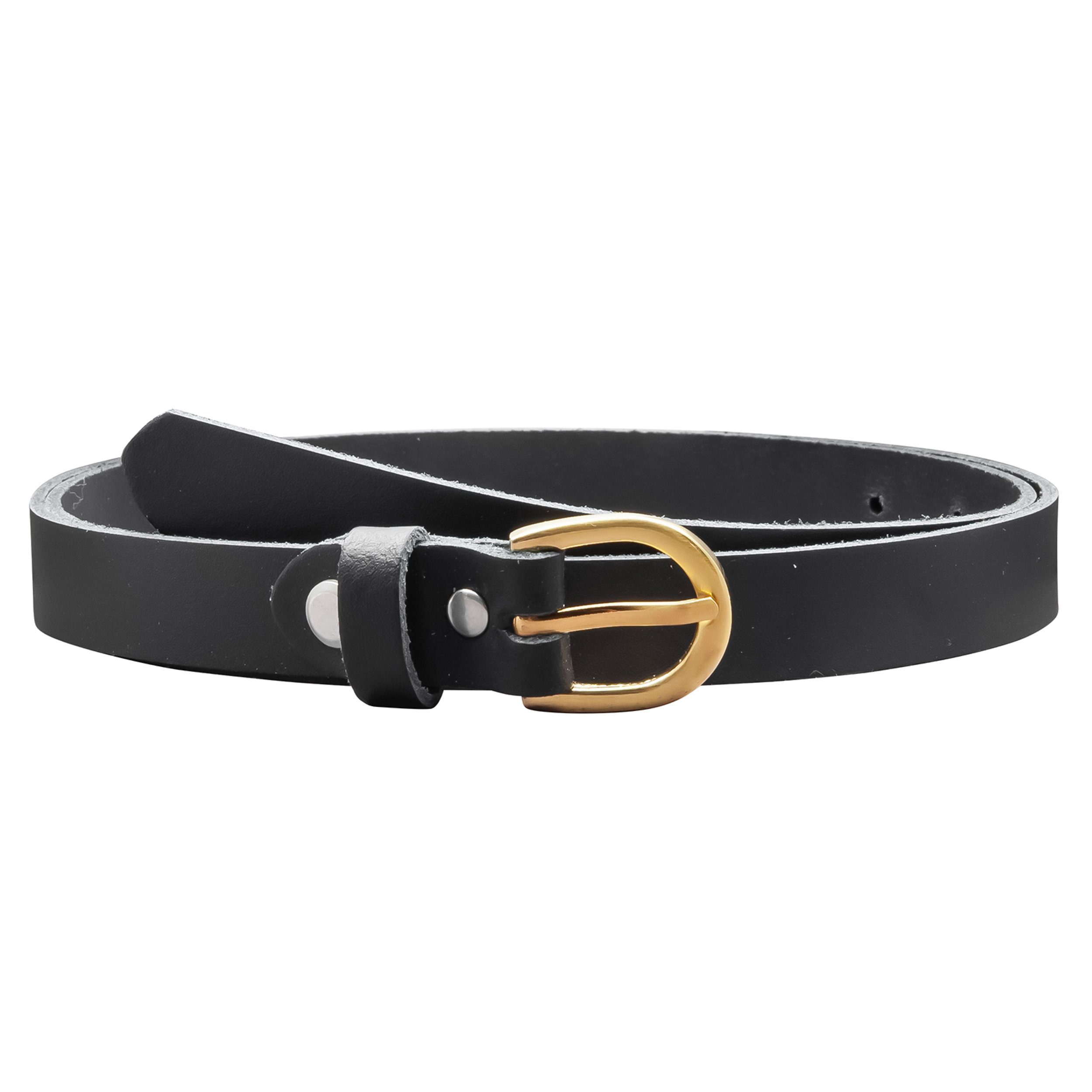 COLOGNEBELT Ledergürtel A10-SL echtes Leder, schmal, Damengürtel