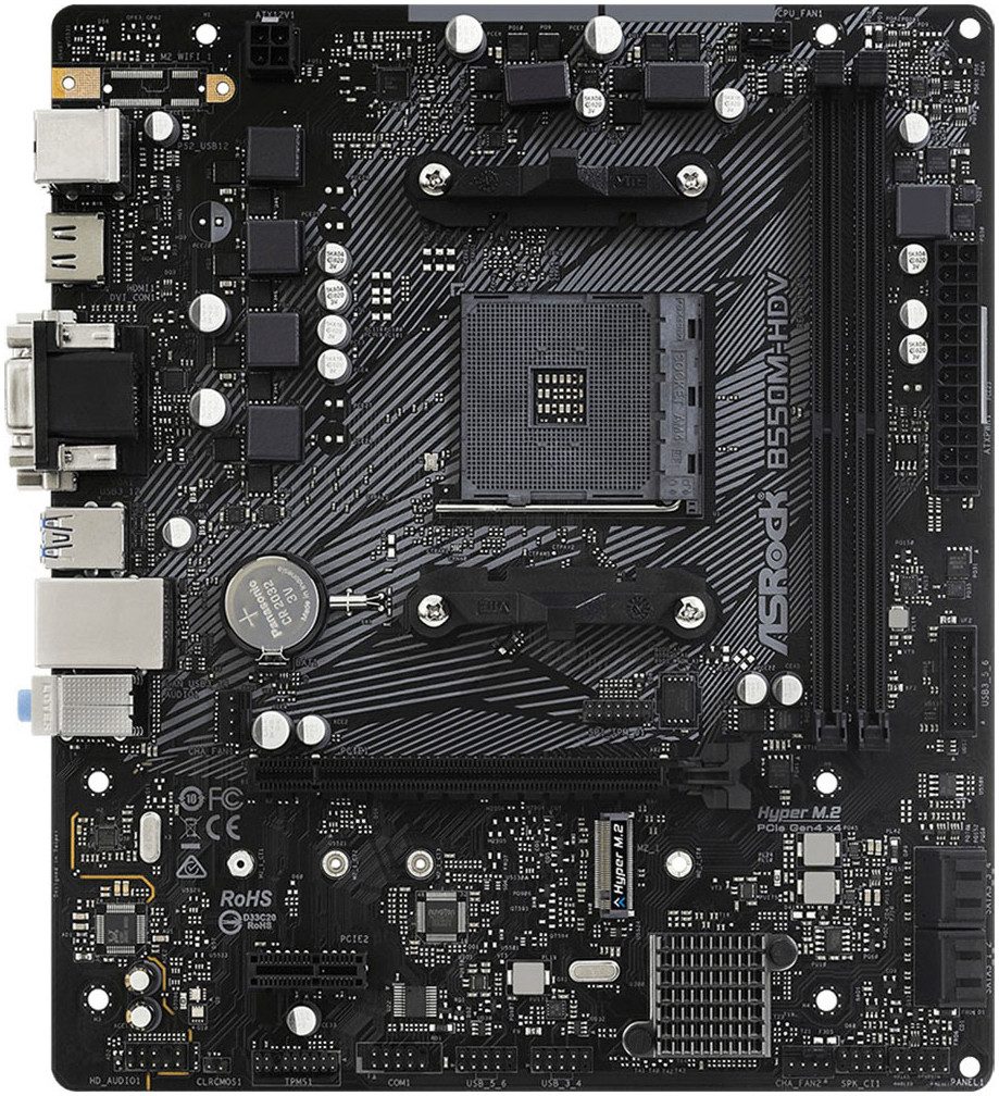 Asrock B550M-HDV Mainboard