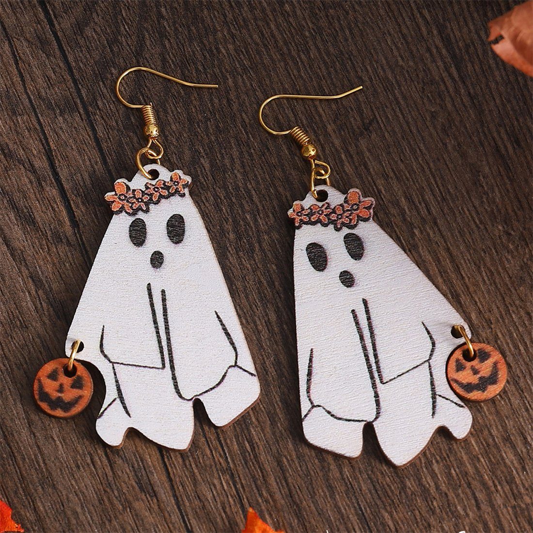 Halloween Paar Party Weiße Spooky Ohrhänger DÖRÖY Ohrringe, Ohrschmuck Ohrringe, Spooky