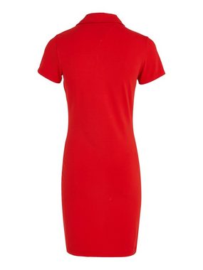 Tommy Jeans Polokleid TJW ESSENTIAL POLO DRESS mit Tommy Jeans Flagge