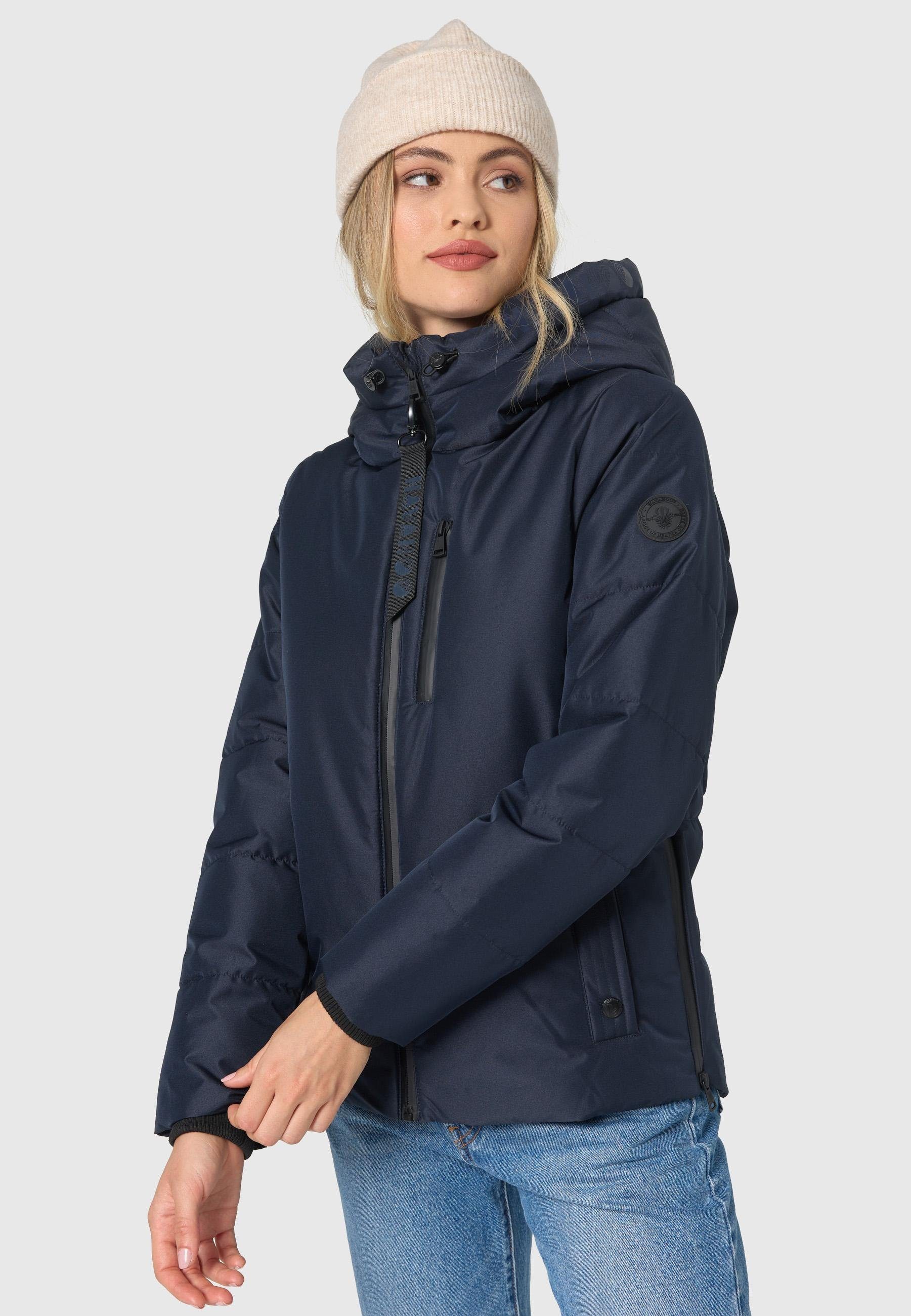 Navahoo Steppjacke Krümelein stylische Damen Winterjacke mit dezenter Steppung