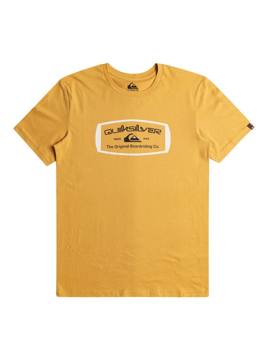 Quiksilver T-Shirt Qs Mind Barrel Mustard