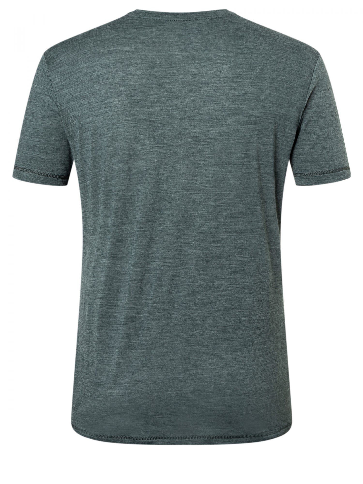 SUPER.NATURAL T-Shirt Super.natural M Essential Chic Short-sleeve Herren Melange Urban