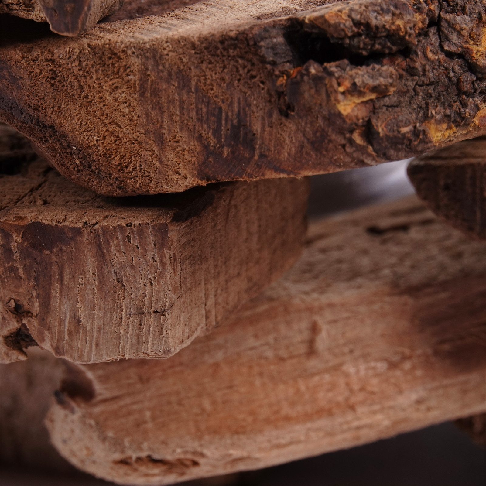 CREEDWOOD Windlicht HOLZ TEELICHTHALTER "MIO", Treibholz, Windlicht, Kerzenhalter