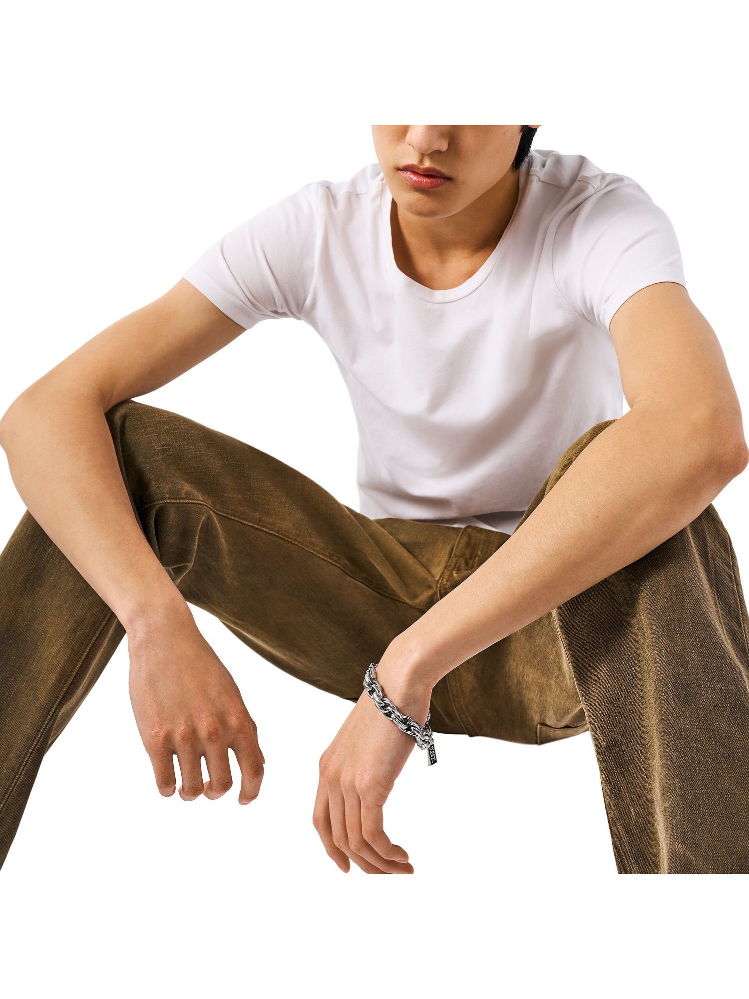 Diesel Edelstahlarmband Diesel Herren-Ar...