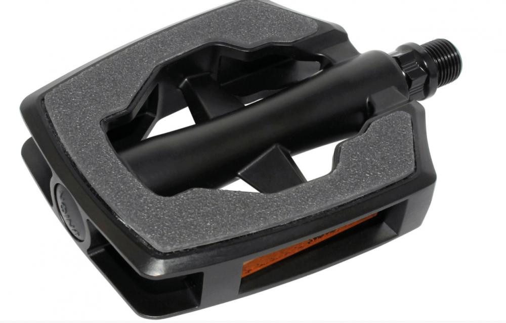 Union Plattformpedale Union Pedal SP-890 SBL Alu Matt schwarz grau