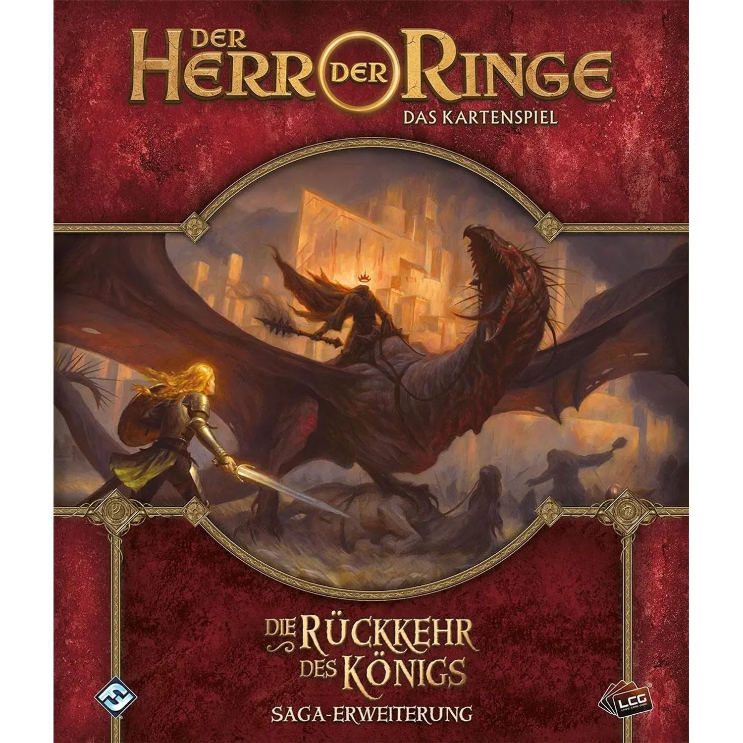 Asmodee Spiel Der Herr der Ringe Das Kartenspiel - Die Rückkehr des Königs