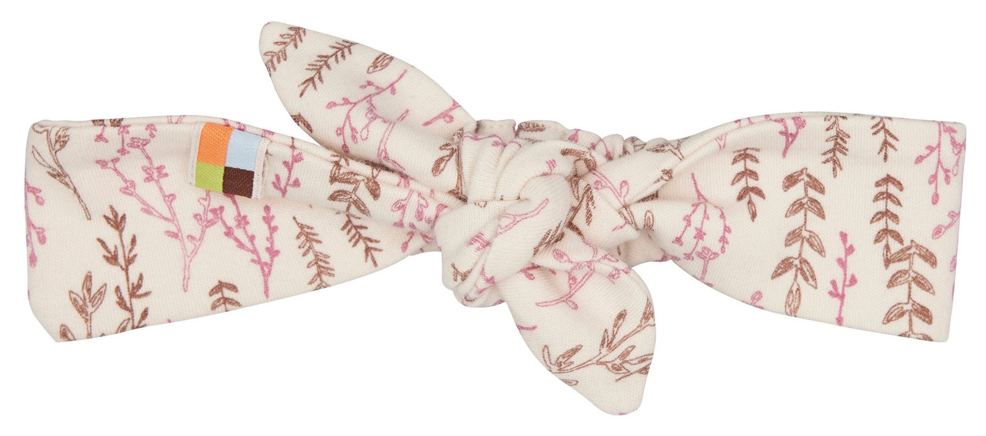 loud + proud Stirnband aus feinem Interlock mit Druck Biobaumwolle, GOTS