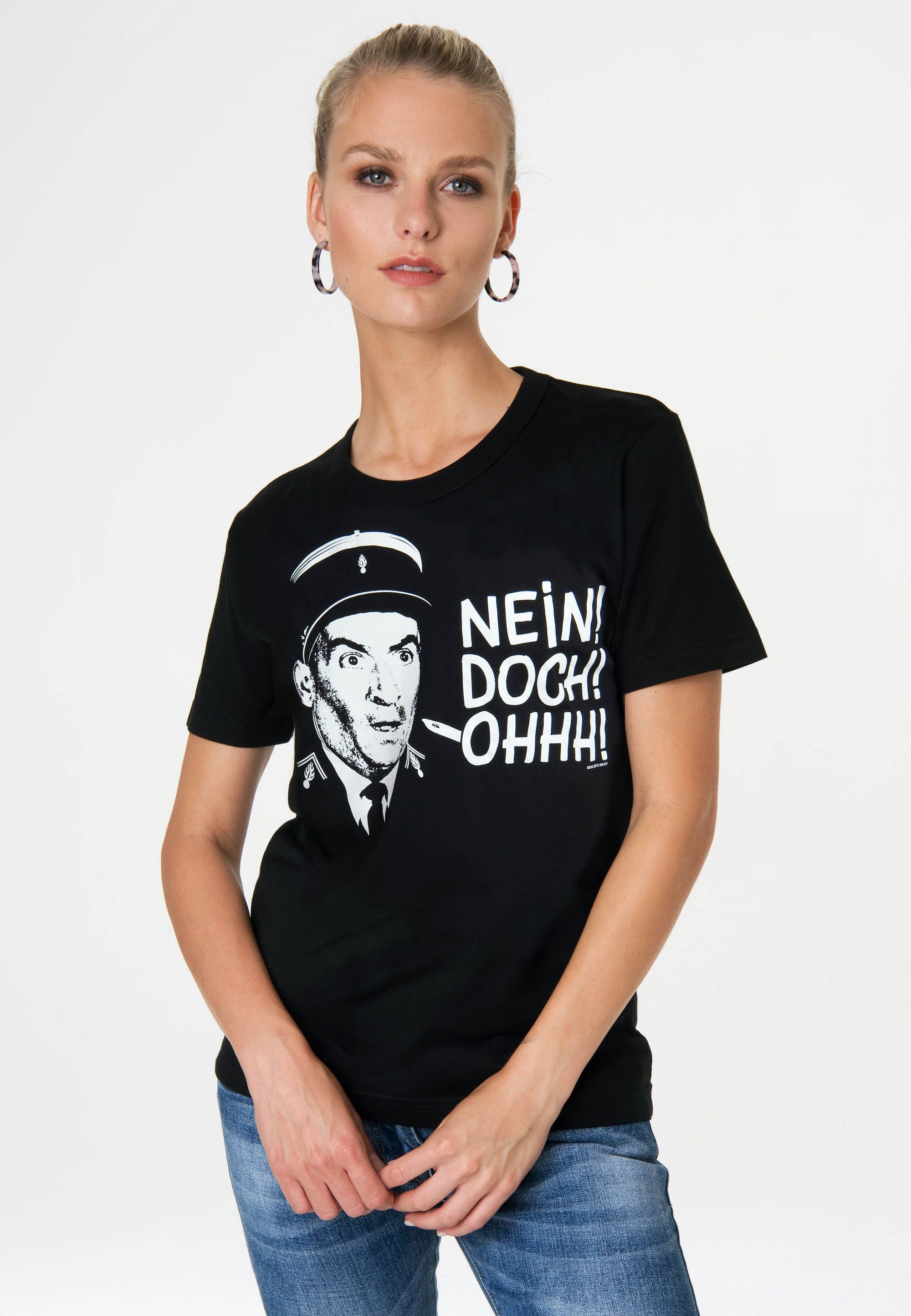 LOGOSHIRT T-Shirt Le Gendarme de Saint-Tropez - Nein! Doch! Ohhh! mit coolem Print