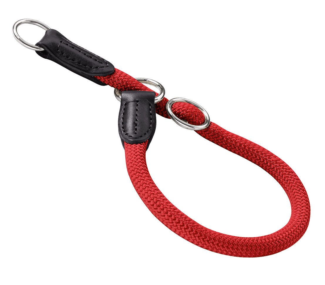 Dehner Hunde-Halsband Turmalin, stufenlos verstellbar, Seiloptik, Keine Angabe, aus strapazierfähigem Tau mit stabilem Polyamidkern