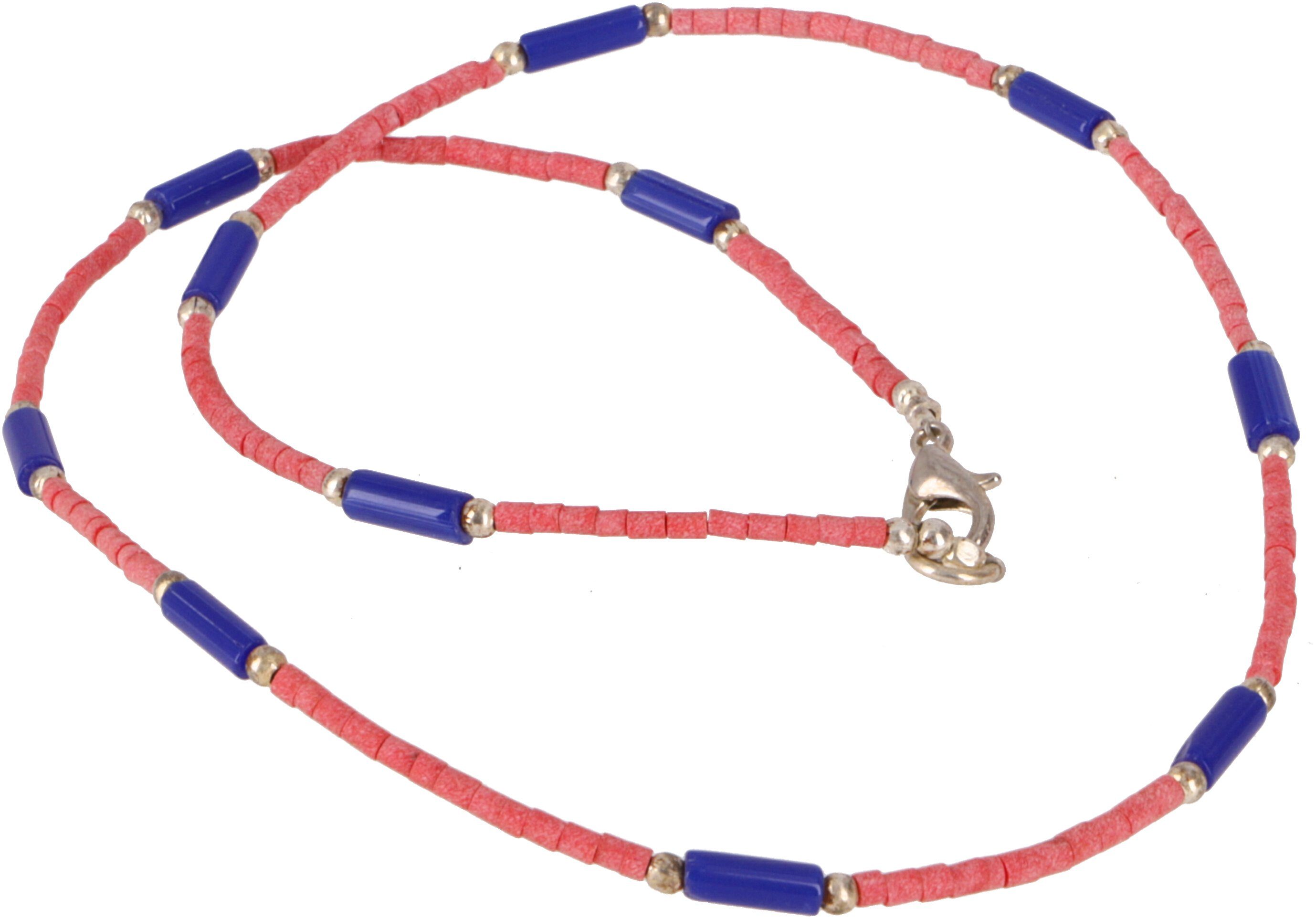Guru-Shop Perlenkette Zierliche Halskette mit Halbedelsteinen günstig online kaufen