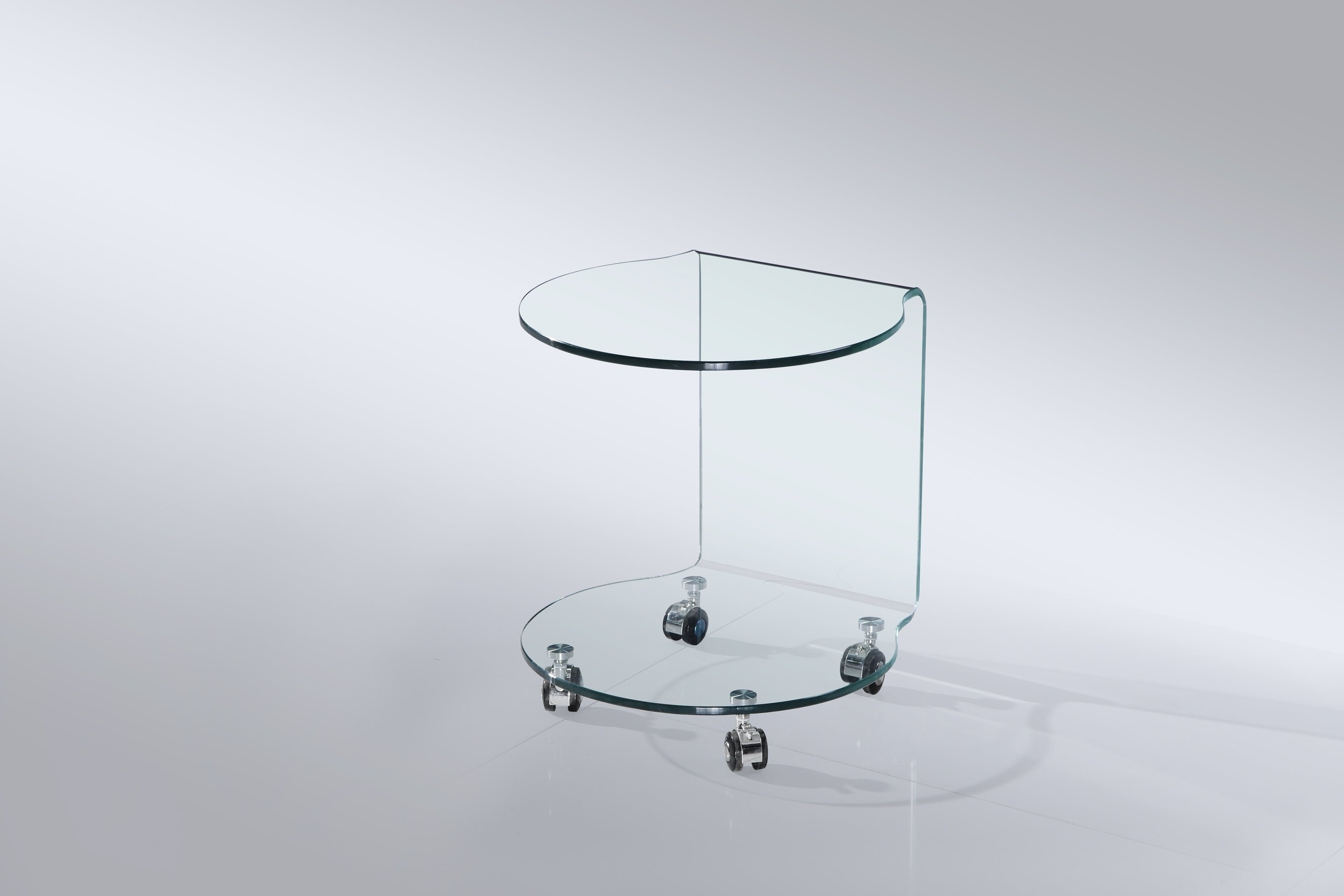 freiraum Beistelltisch 7/133, in Klarglas, Glas - 40x45x40cm (BxHxT) günstig online kaufen