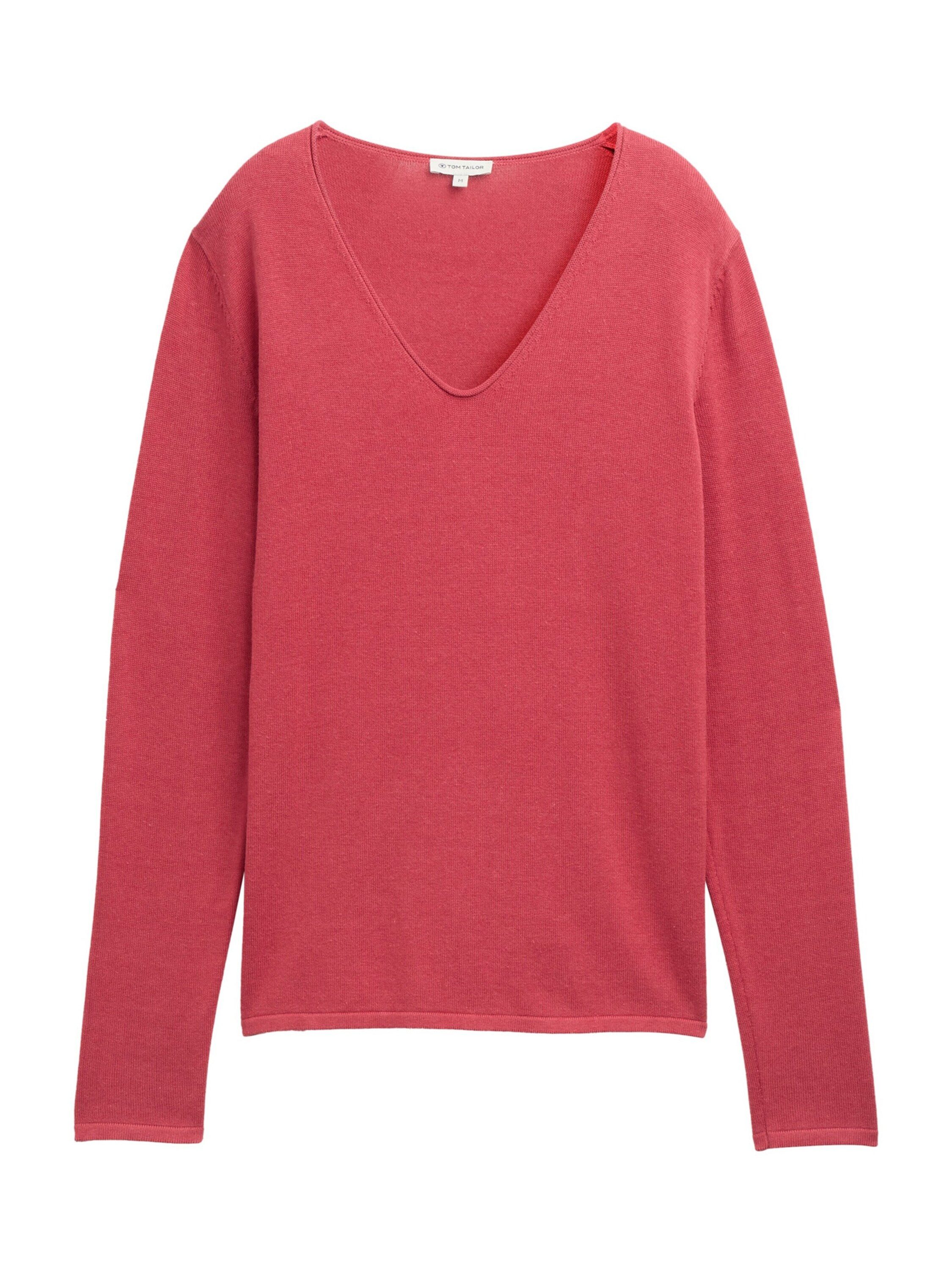 TOM TAILOR Strickpullover (1-tlg) Plain/ohne Details