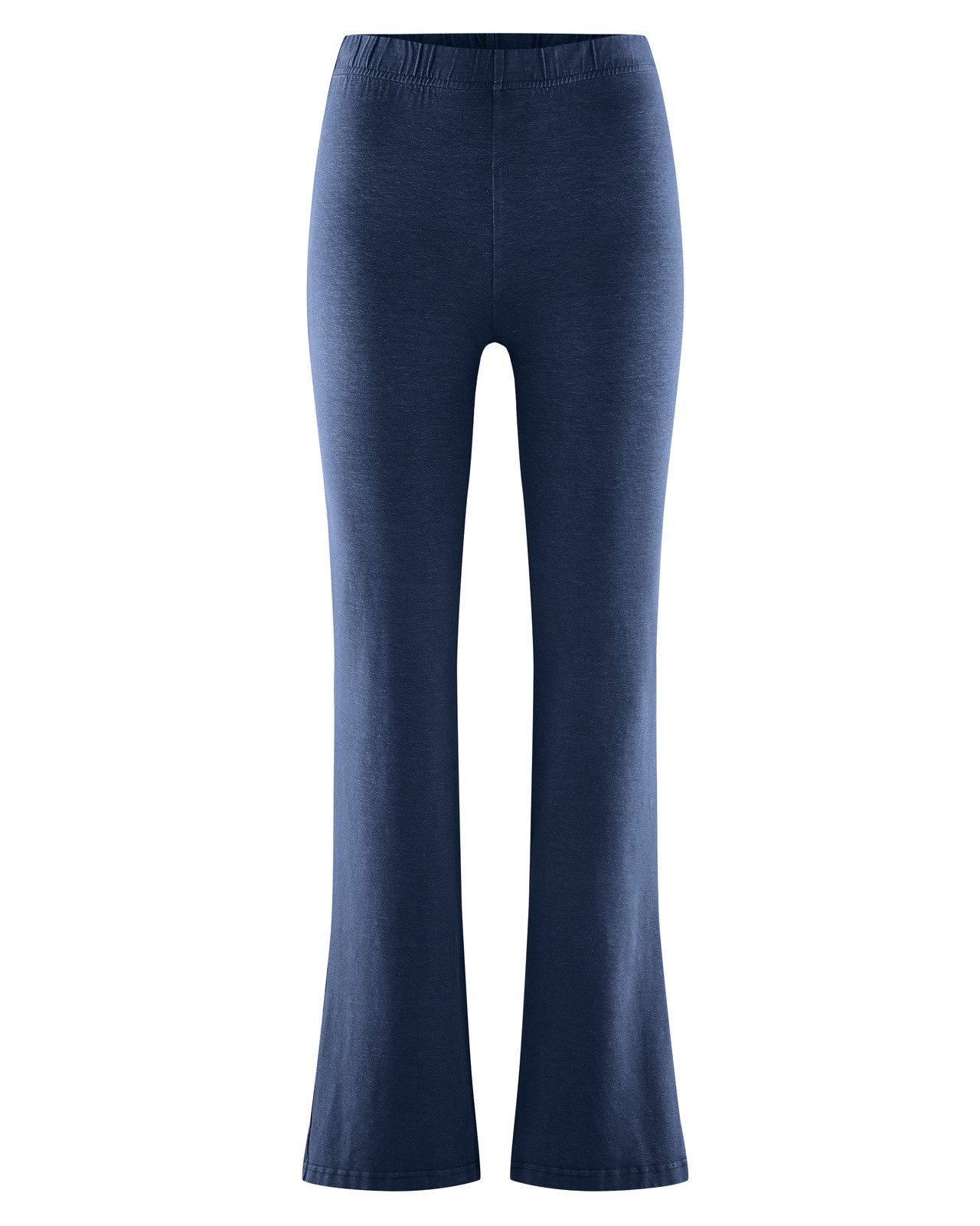 HempAge Stoffhose Bequeme Schlaghose aus Hanf/Biobaumwolle