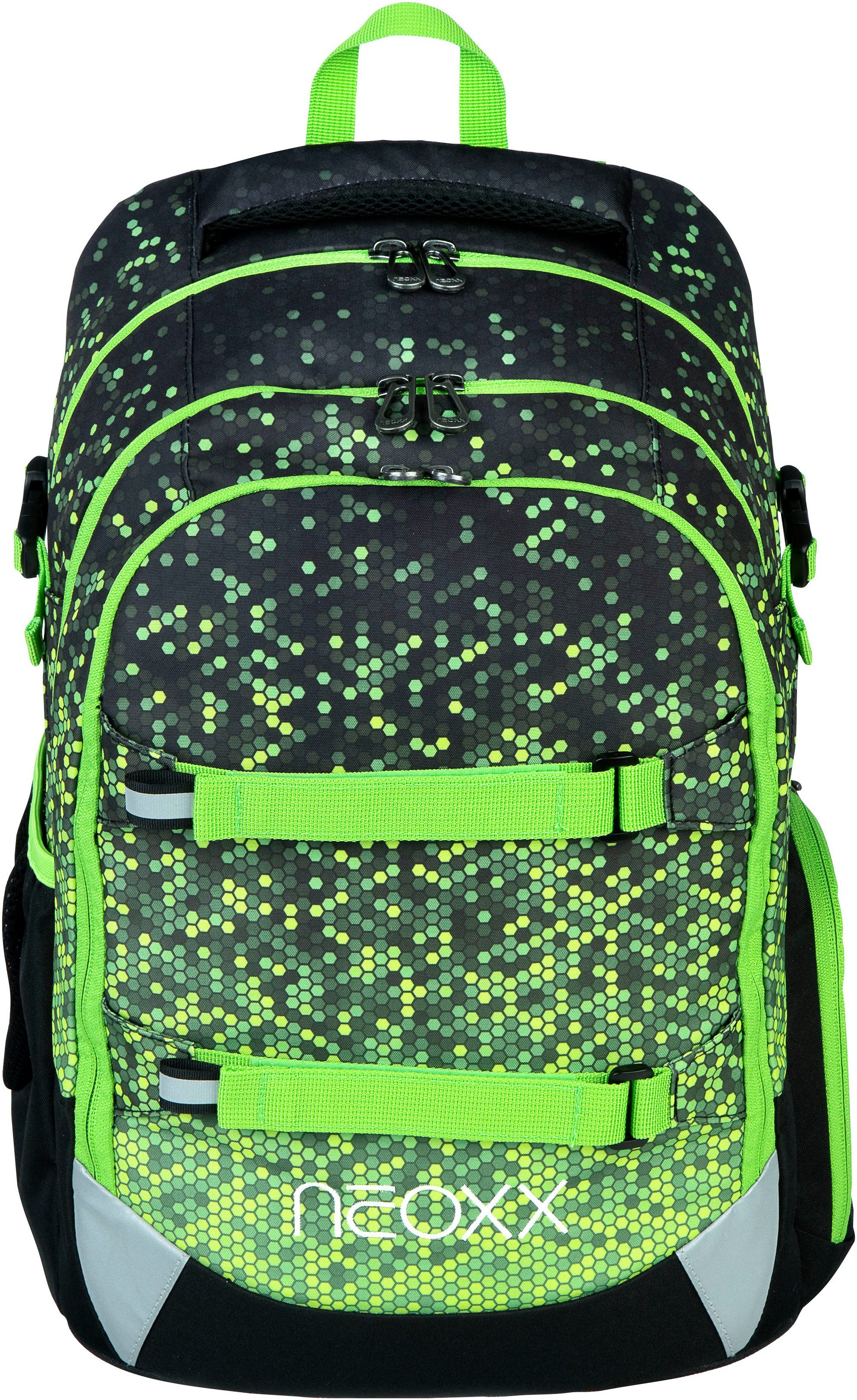 neoxx Schulrucksack Active Pro, Pixel in günstig online kaufen