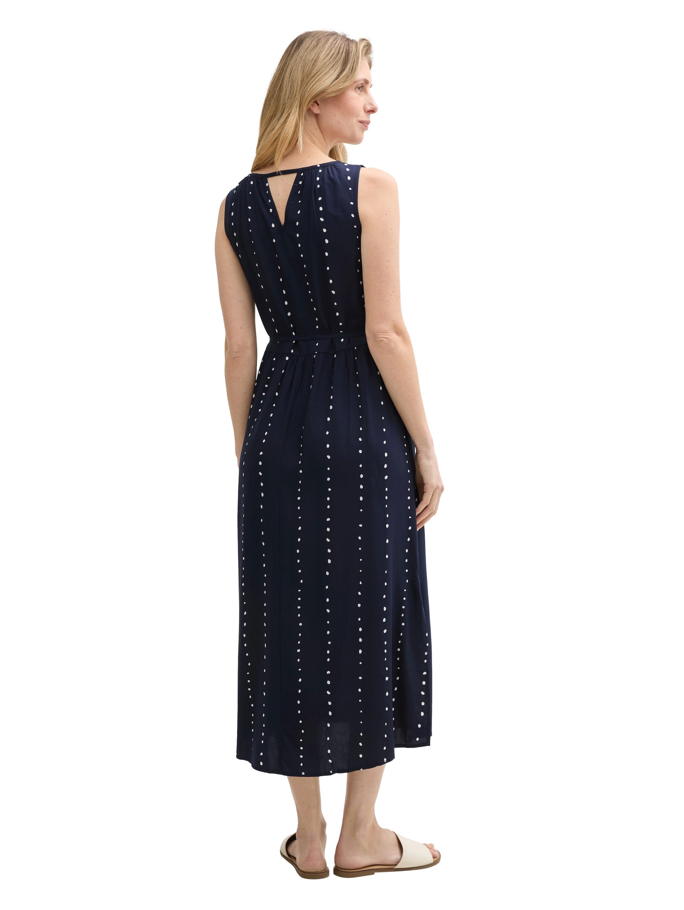 TOM TAILOR Druckkleid mit Punkten und günstig online kaufen