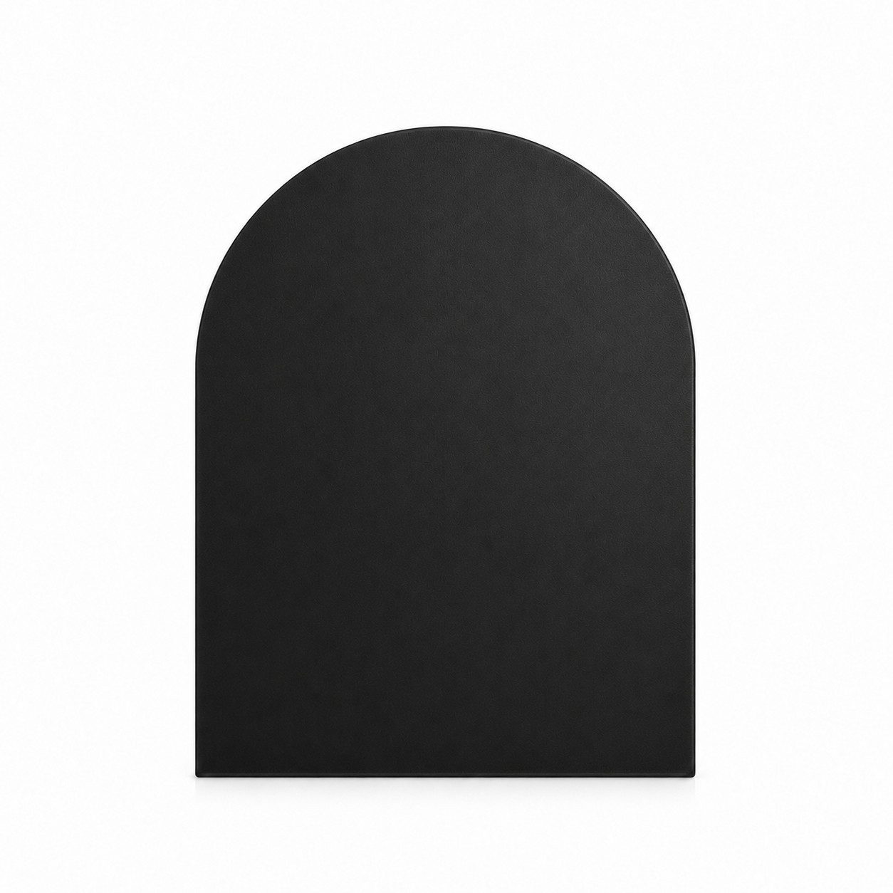 Hanseatic Bodenschutzplatte für Kaminöfen Halbrund 100 Stahl, 1-St., Stahl-Halbrund, 100 x 120 cm, 2mm Stärke, schwarz, zum Funkenschutz