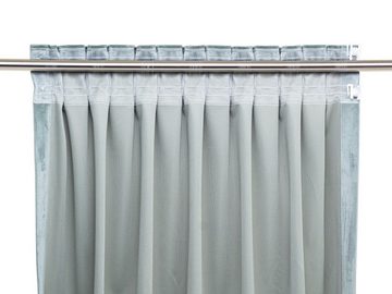 Gardine Stegband, Gardinenband, Dekoschals, Vorhänge / Farbe: transparent / Breite: 50mm - L054, rewagi, Verkaufseinheit: 5 Meter