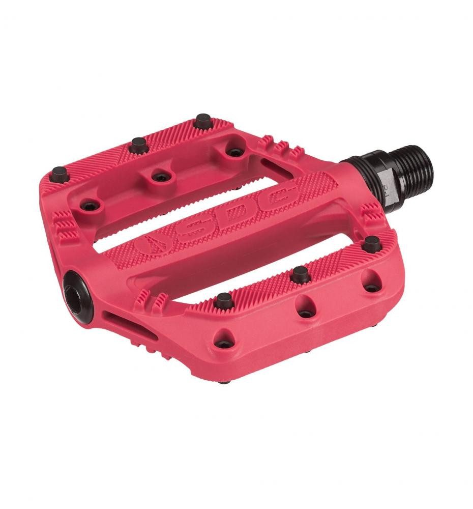 SDG Components Plattformpedale SDG Slater Jr. Pedal 90x90mm rot