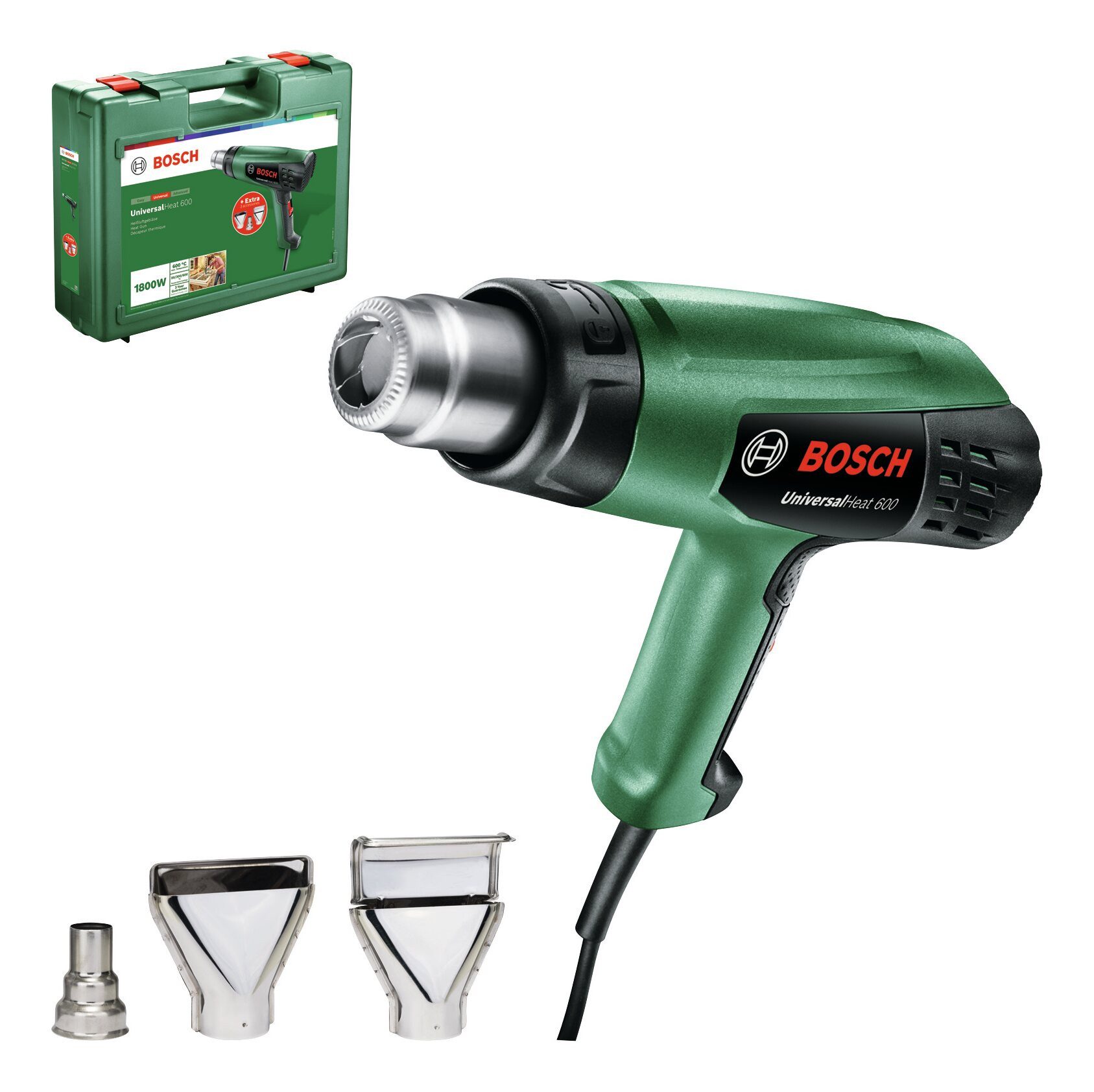 BOSCH Heißluftgebläse UniversalHeat 600, Im Tragekoffer