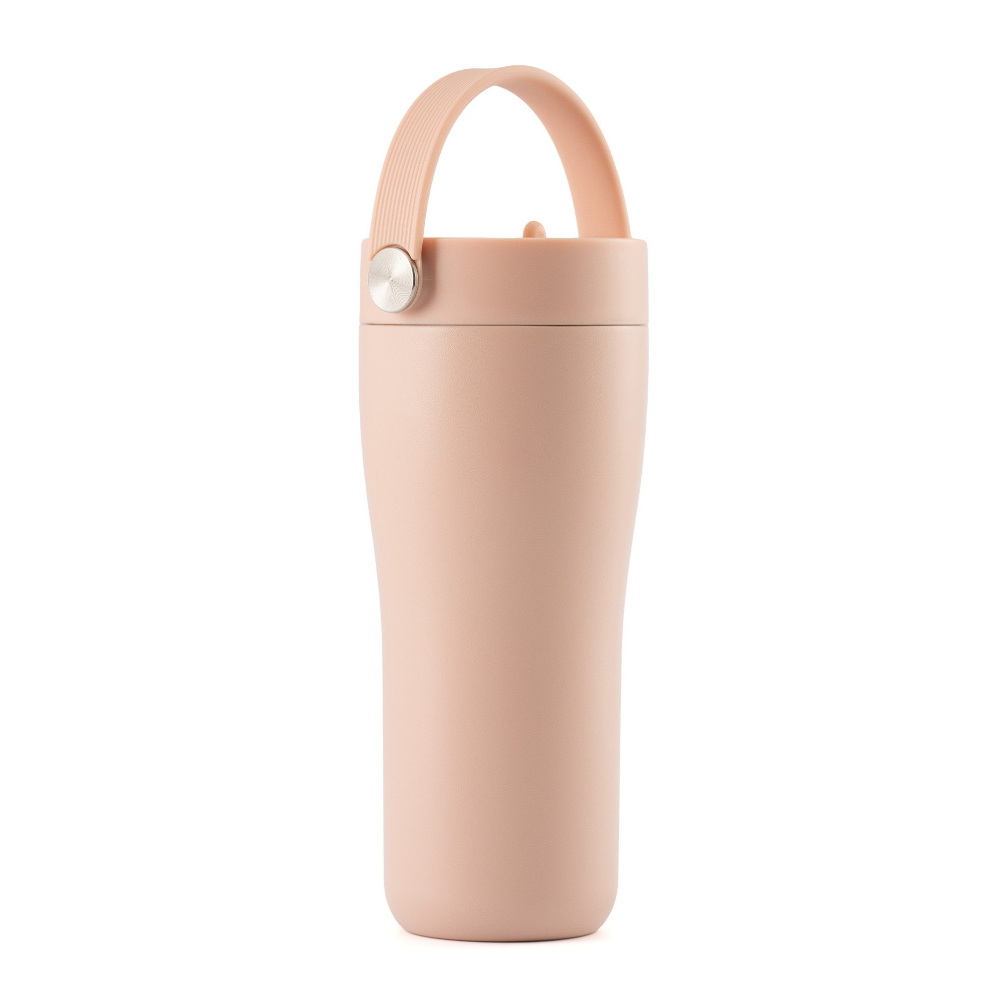 equa Thermobecher Carry Cup, Isolierbecher, 600 ml, 1-tlg., Edelstahl, Kunststoff, Stahl, auslaufsicherer Coffee-to-go-Becher