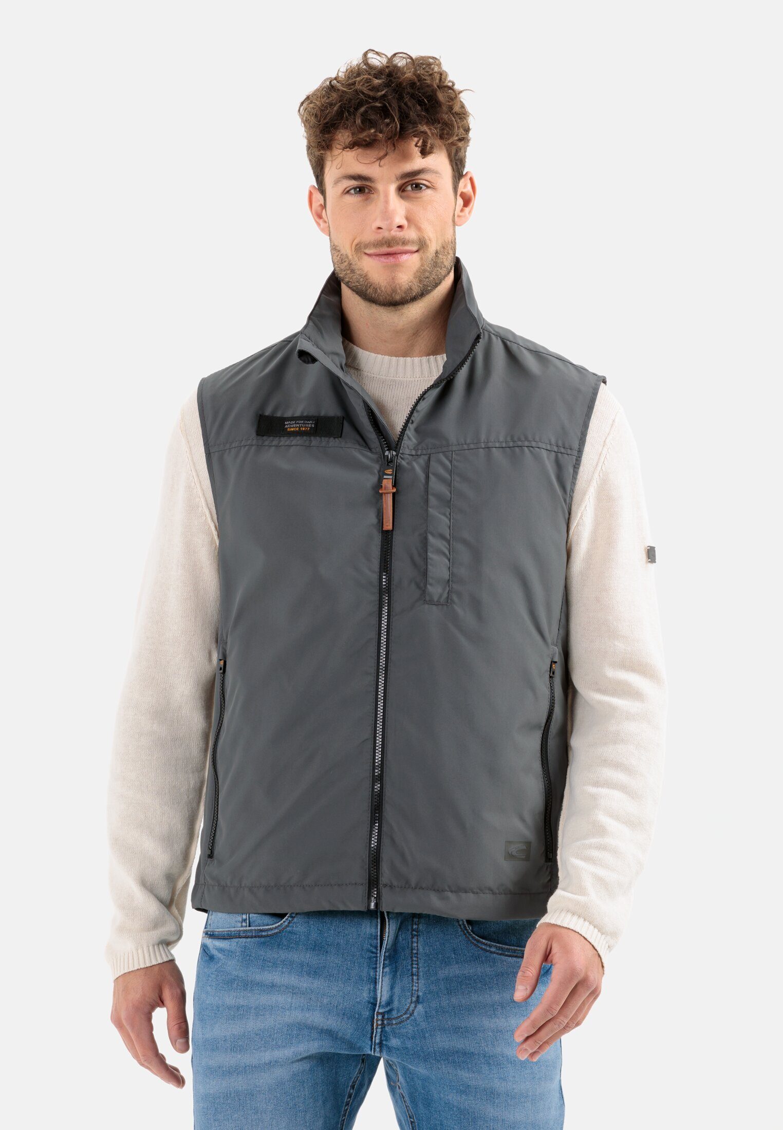 Funktionsweste aus recyceltem Polyester