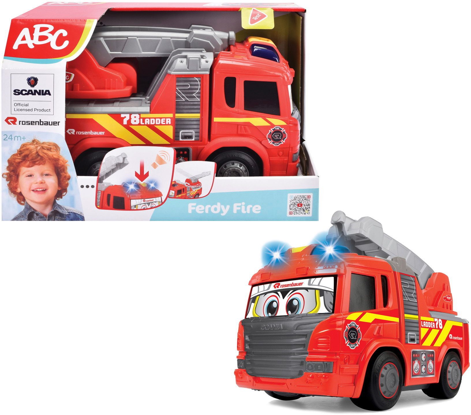ABC-Dickie-Simba Spielzeug-Feuerwehr ABC Baby- & Kleinkindspielzeug Feuerwe günstig online kaufen