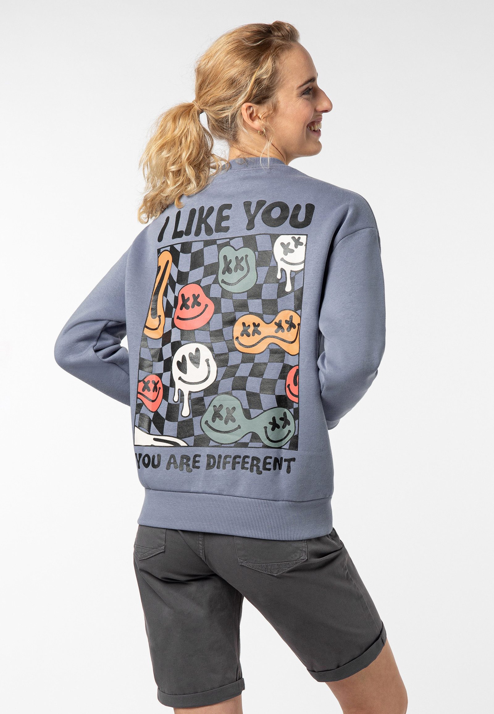 SUBLEVEL Sweatshirt Damen Pullover langarm mit günstig online kaufen
