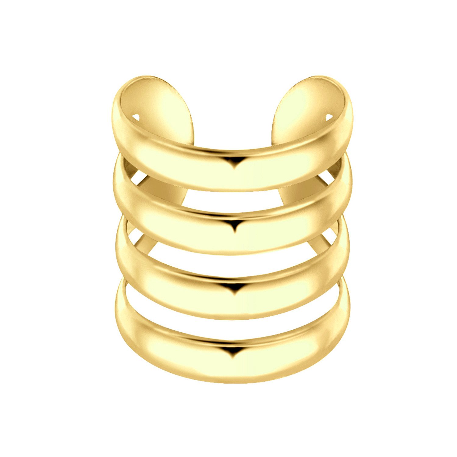 Ohrklemme 925 Silber Gold Ohrklemme Ear Cuff Fake Ohr Piercing Ring Helix Lang
