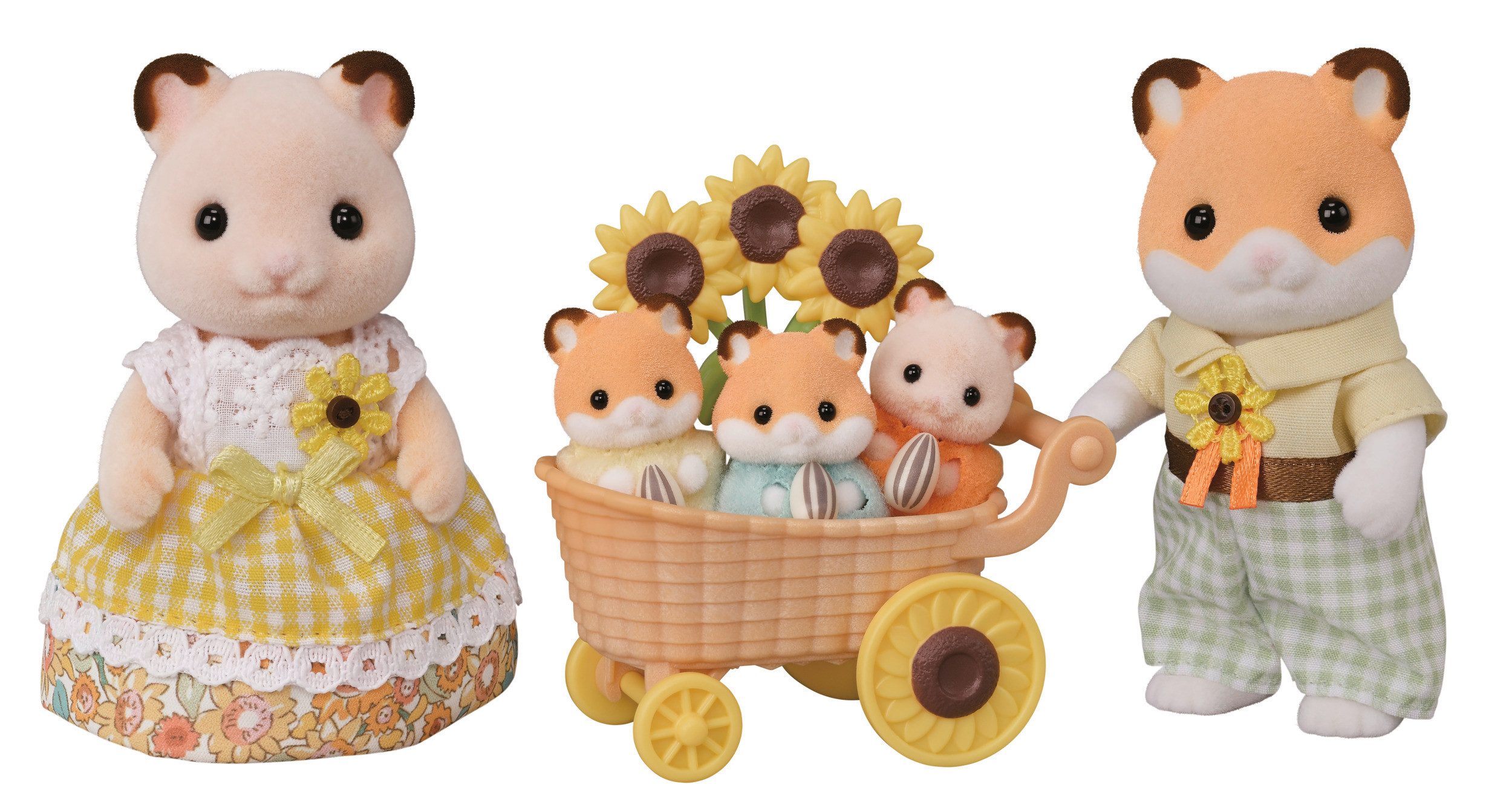 Sylvanian Families Spielfigur Hamster Familie
