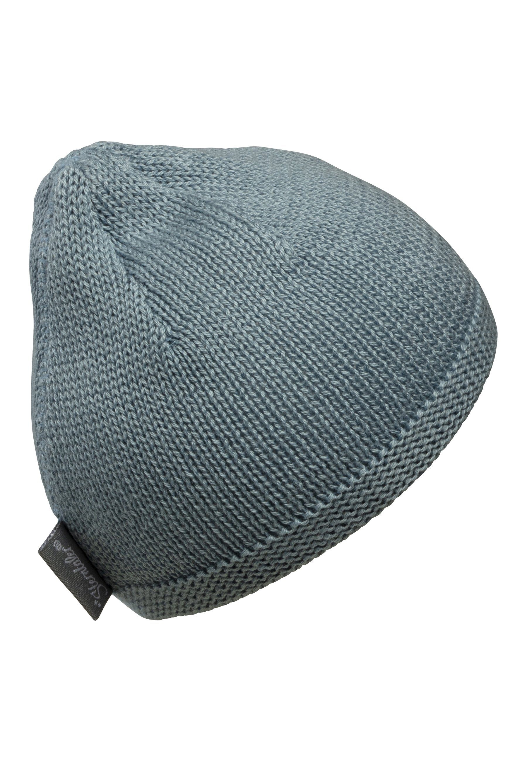 Sterntaler® Strickmütze OCS Strickmütze (1-St) Strick Beanie Kinder aus weicher Baumwolle unifarben – Bild 4 von 5